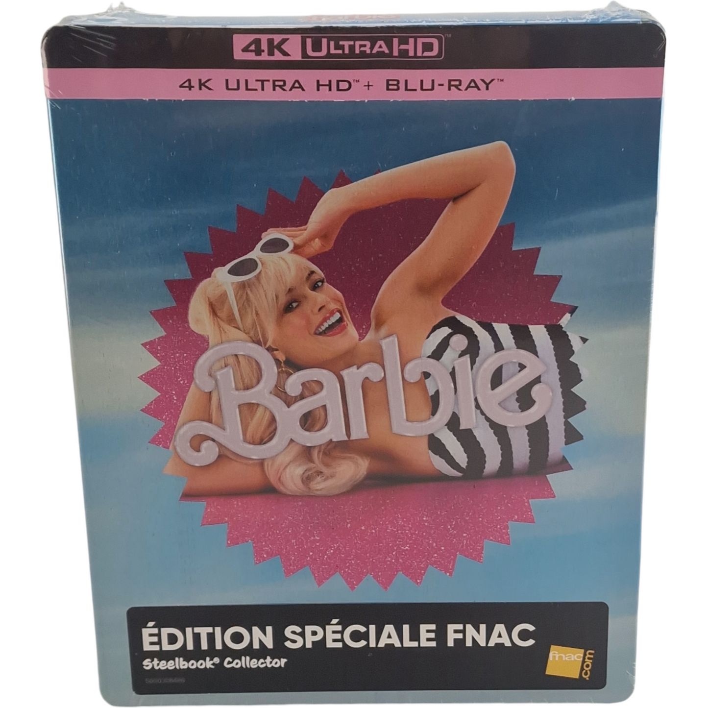 Barbie 4K Ultra HD + Blu-ray Steelbook Margot Robbie, Ryan Gosling, ZoneB