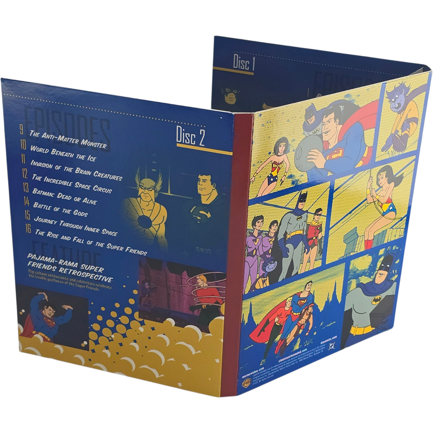 Super Friends: Volume 2 DVD DigiPack DC Comics Classic Collection Zone 1