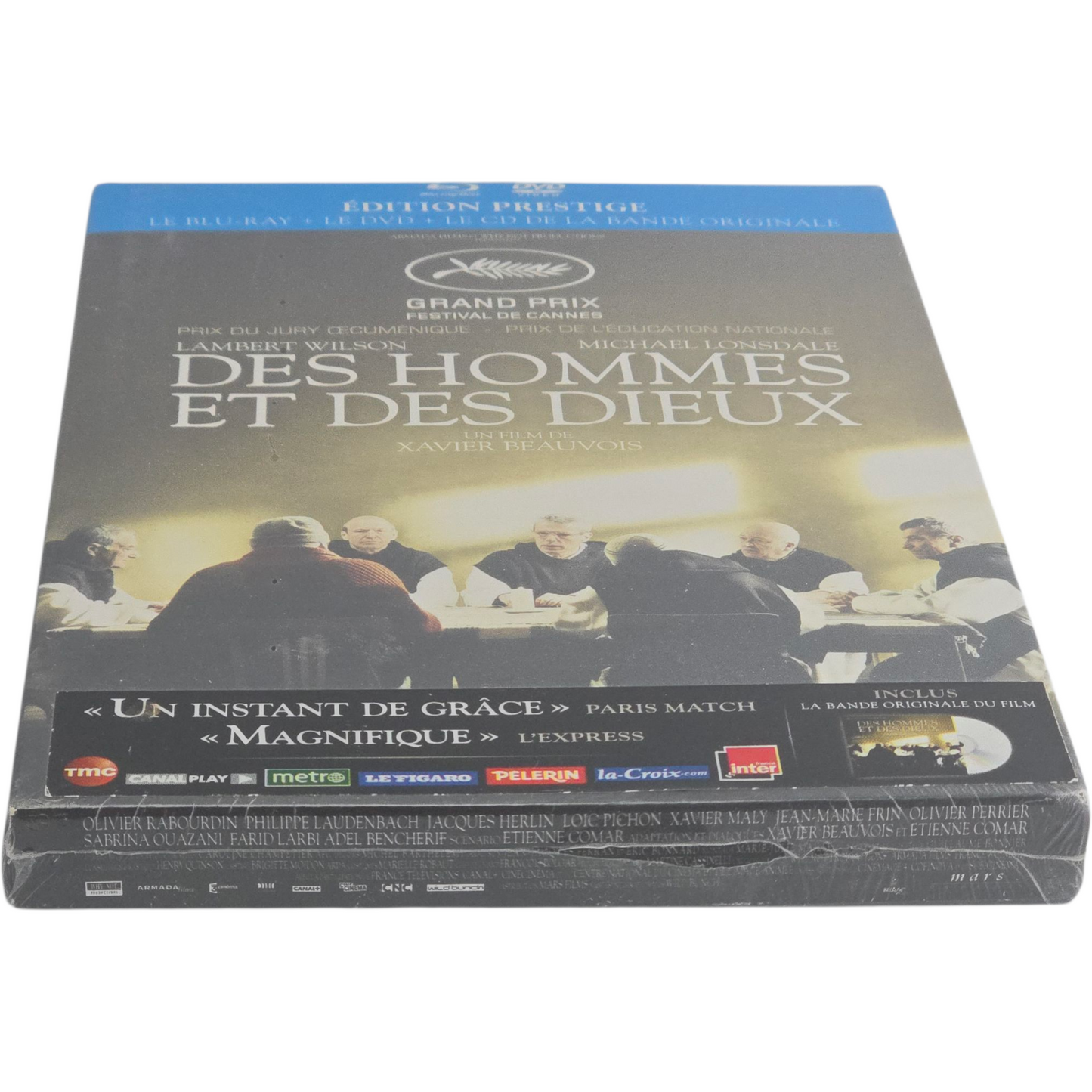 Des hommes et des dieux Blu-ray+ CD de la bande originale Lambert Wilson B
