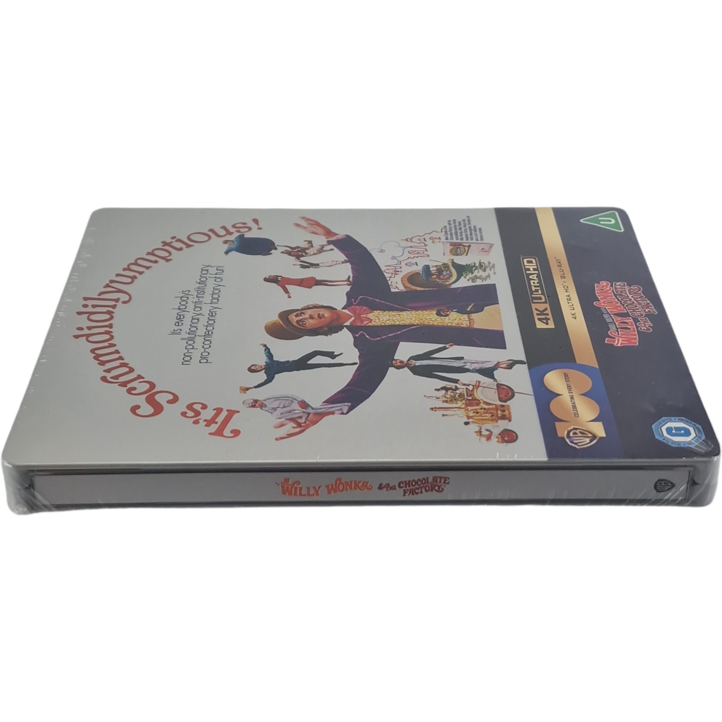 Willy Wonka & the Chocolate Factory 1971 4K Ultra HD + Blu-ray Steelbook Libre