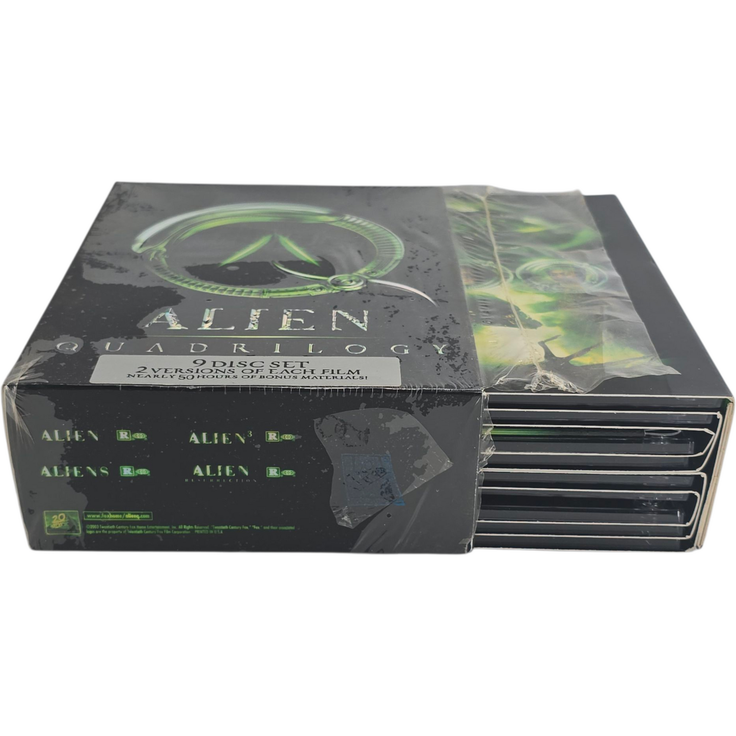 Alien Quadrilogy 9 DVD DigiPack Collection 4 Films Zone 1 Canada Import -18