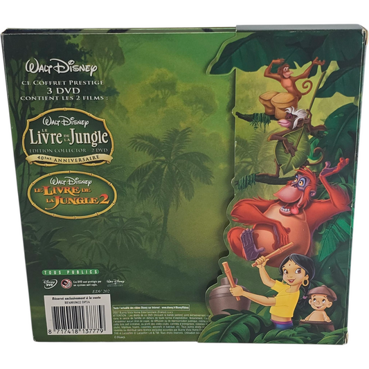 Le Livre De La Jungle 1 & 2 DVD Édition Collector  Wolfgang Reitherman Zone 2