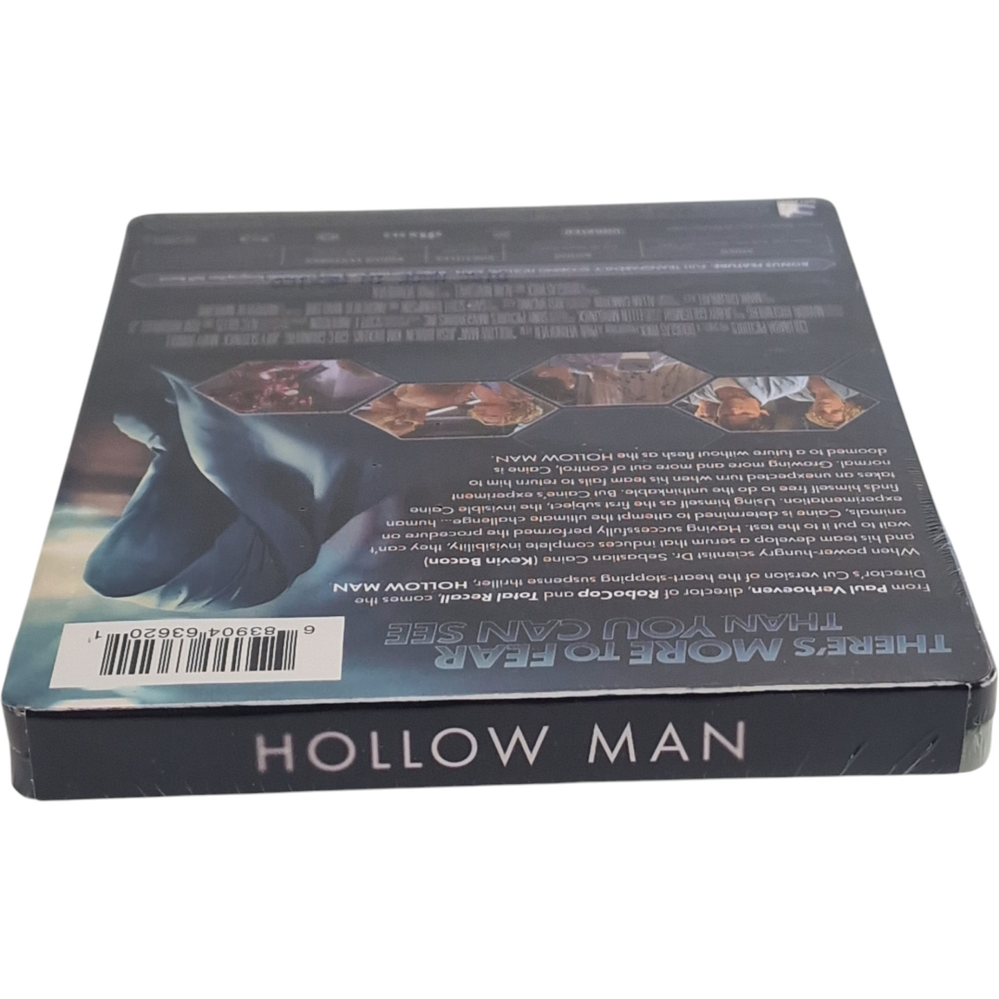 Hollow Man Blu-ray Steelbook Director's Cut 2000 Kevin Bacon Zone Libre