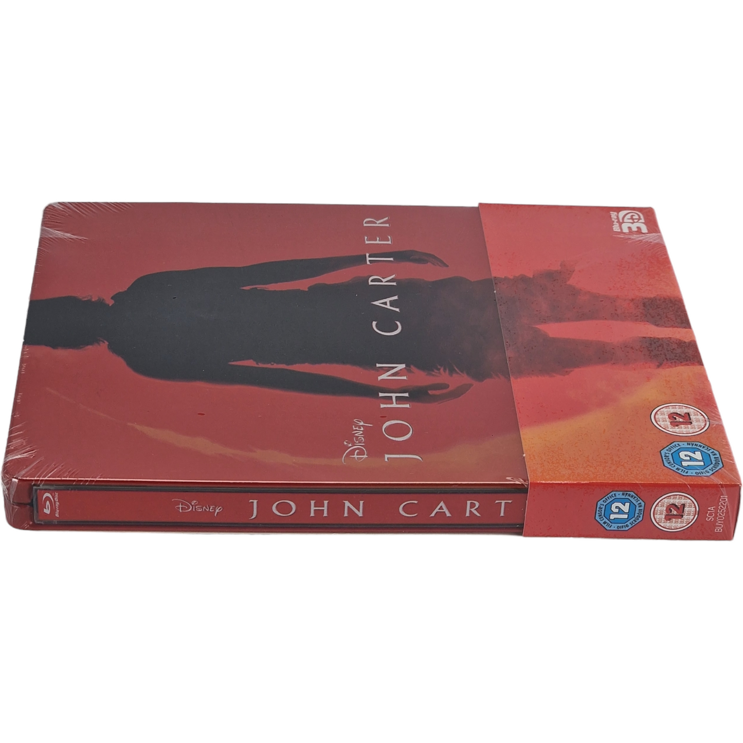 John Carter 2012 Blu-ray 3D + Blu-ray Steelbook Disney Zavvi 2015 Libre