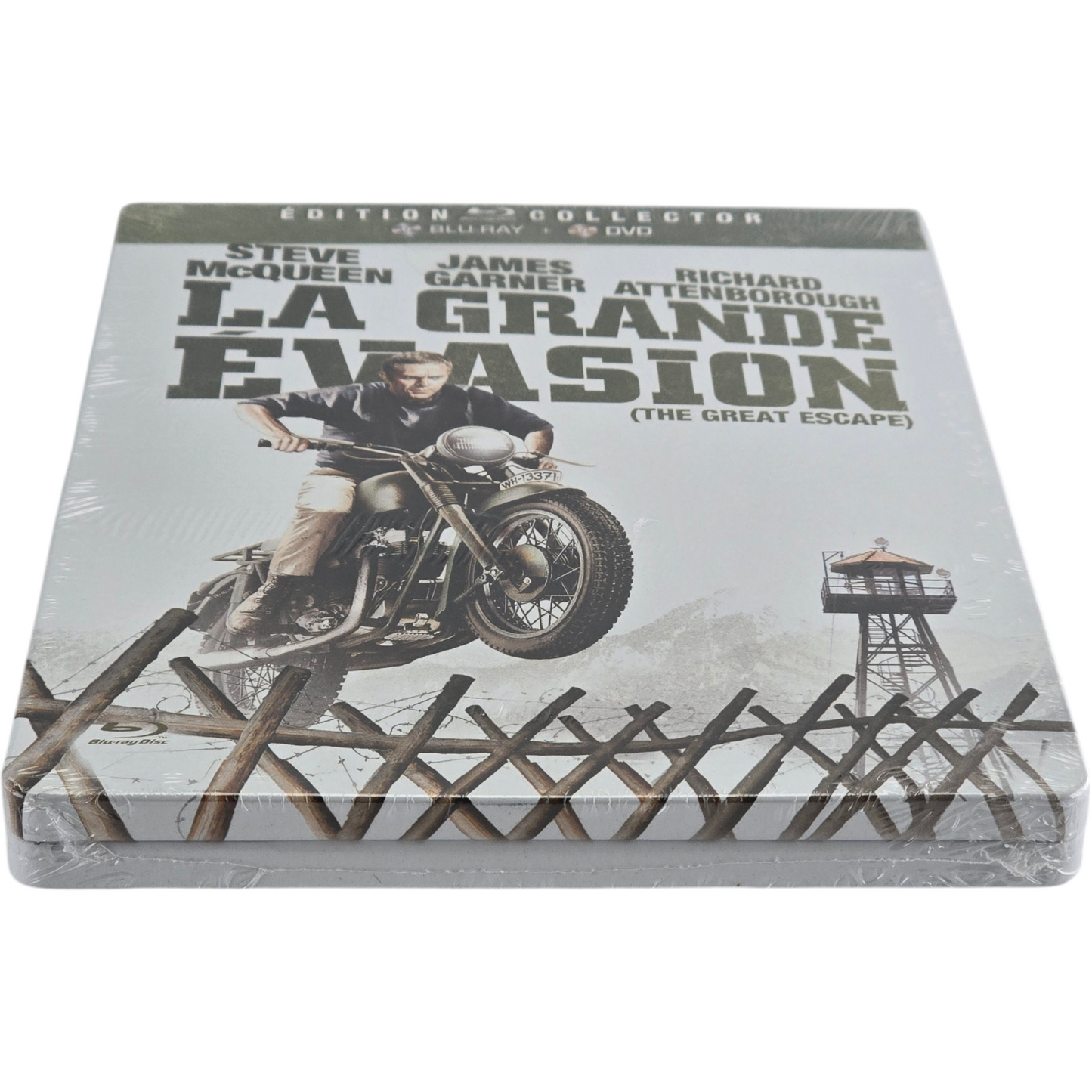 La Grande Évasion Steelbook Blu-ray + DVD édition Collector Steve McQueen Libre
