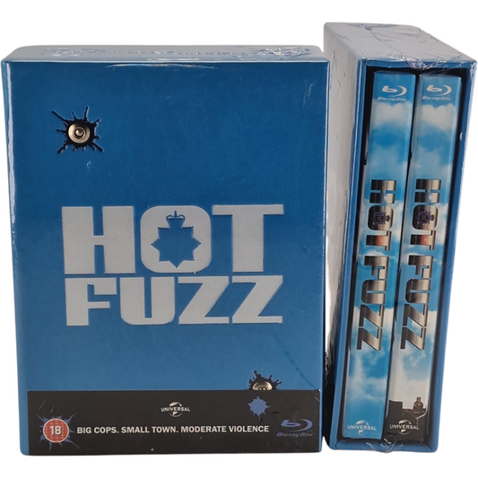 Hot Fuzz Blu-ray Steelbook Lenticulaire EverythingBlu édition Limitée 870 Zone B VF