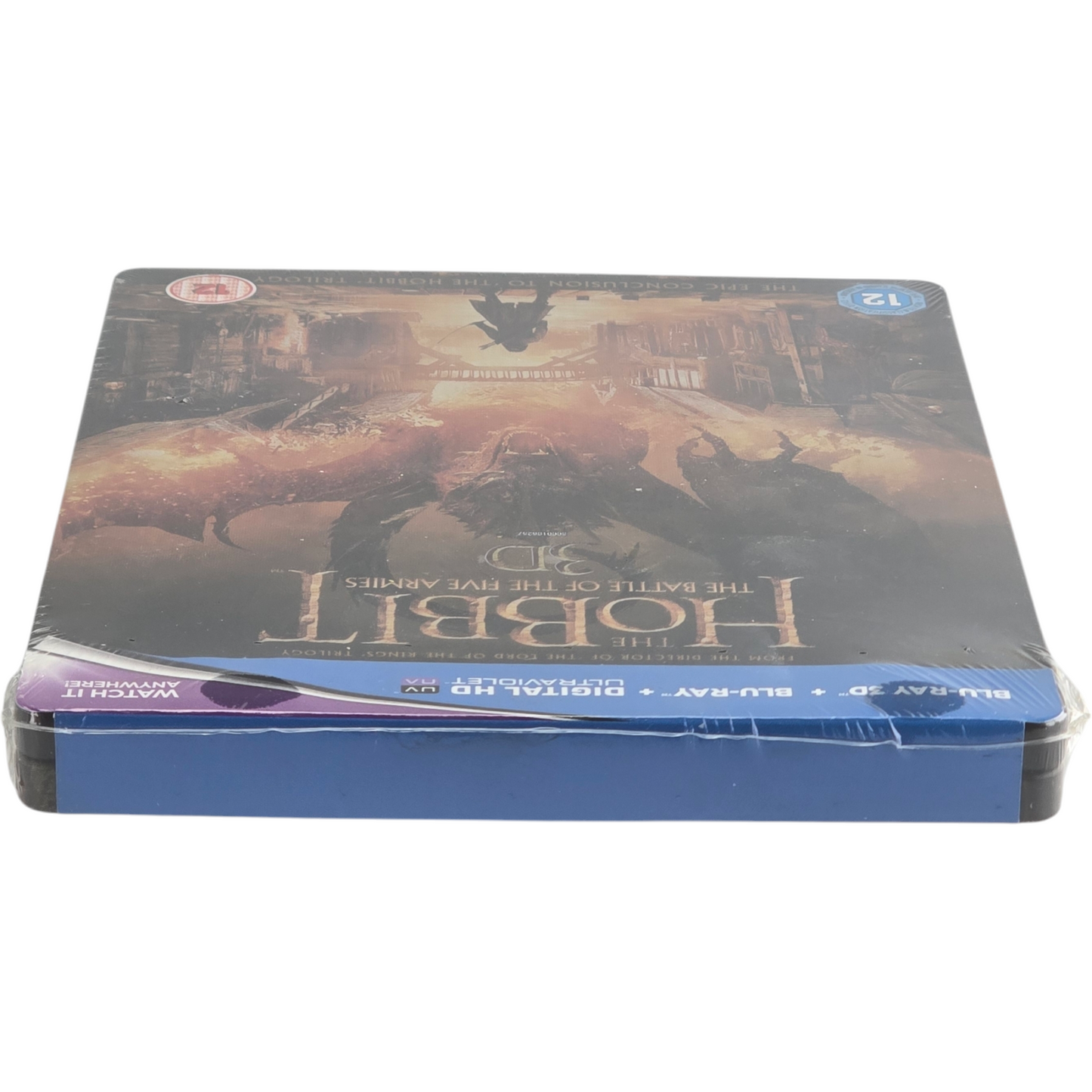 Le Hobbit :la bataille des cinq armées Blu-ray 3D +2D SteelBook Zavvi éxclusif B