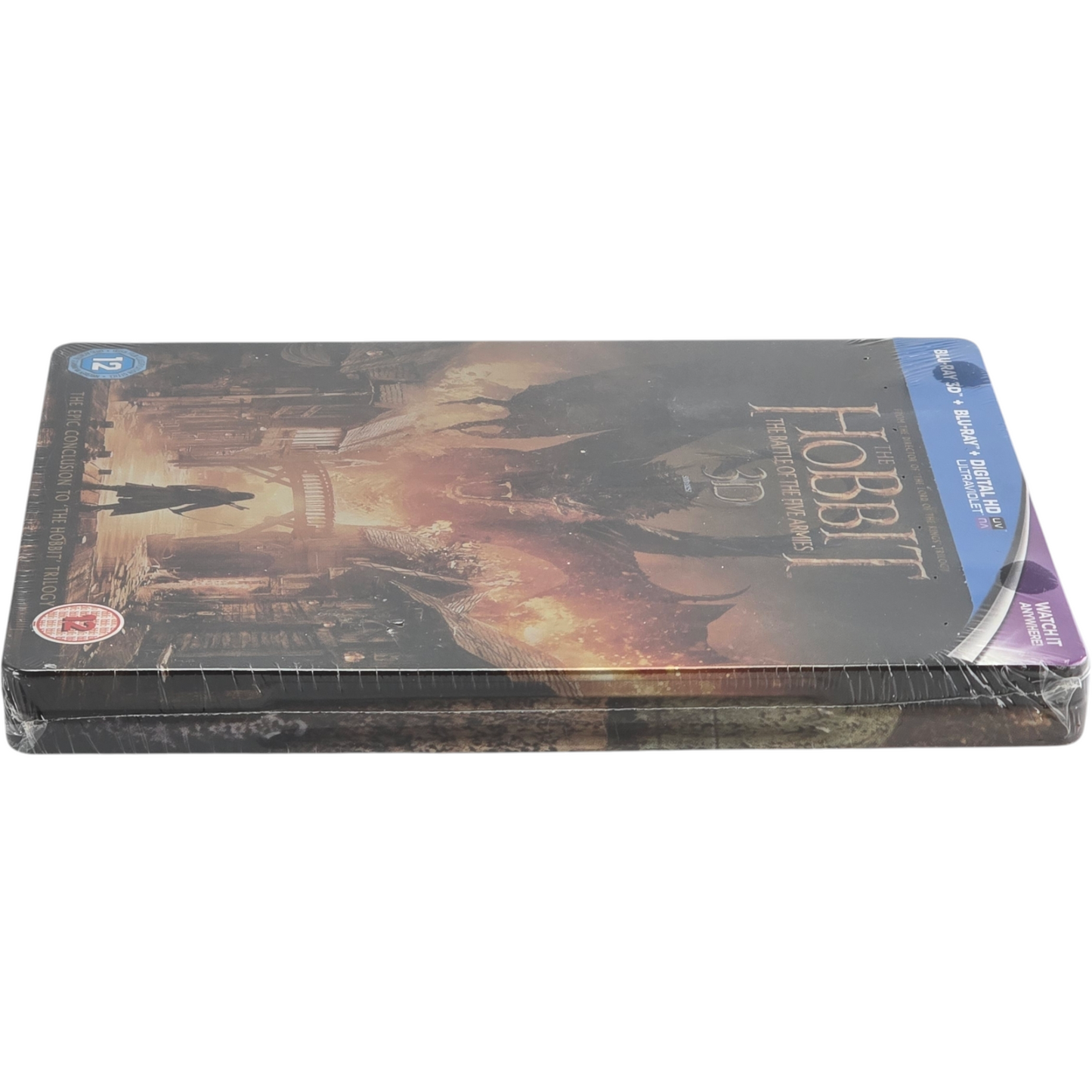 Le Hobbit :la bataille des cinq armées Blu-ray 3D +2D SteelBook Zavvi éxclusif B
