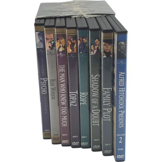Alfred Hitchcock Collection Vol. 1 Coffret 8 DVD 9 films – Zone 1
