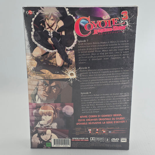 Coyote Ragtime Show VOL.3 DVD + 1 manga Kazé Animation Takuya Nonaka – Zone 2