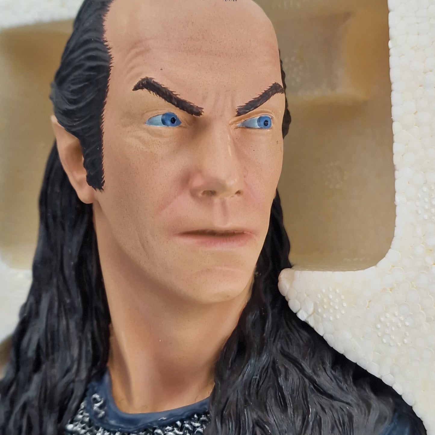 Seigneur des Anneaux Buste Resine Lord Elrond Sideshow Weta 3000 Ex Polystone 1/4