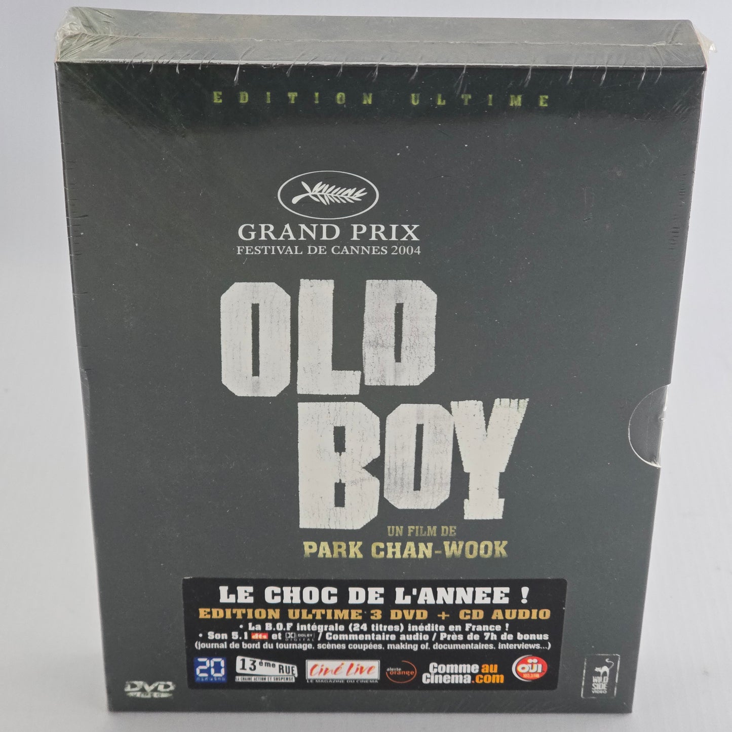 Old boy Edition ultime 3 DVD (Film + Bonus) + 1 CD (Bande originale) DigiPack Zone 2