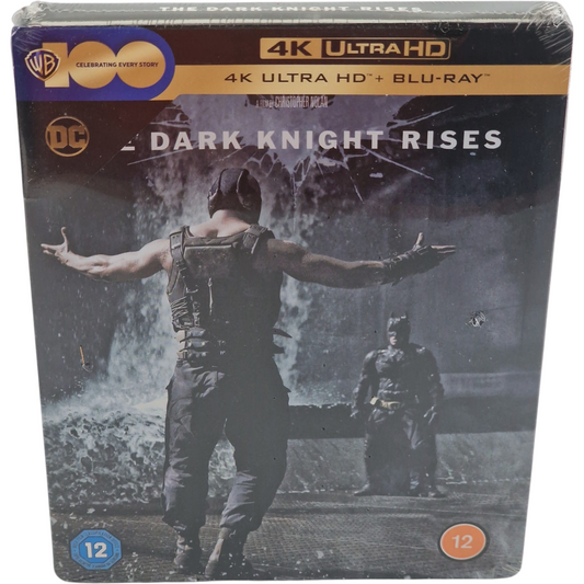 The Dark Knight Rises  SteelBook 4K Ultra HD +Blu-ray Zavvi Limitée  Libre