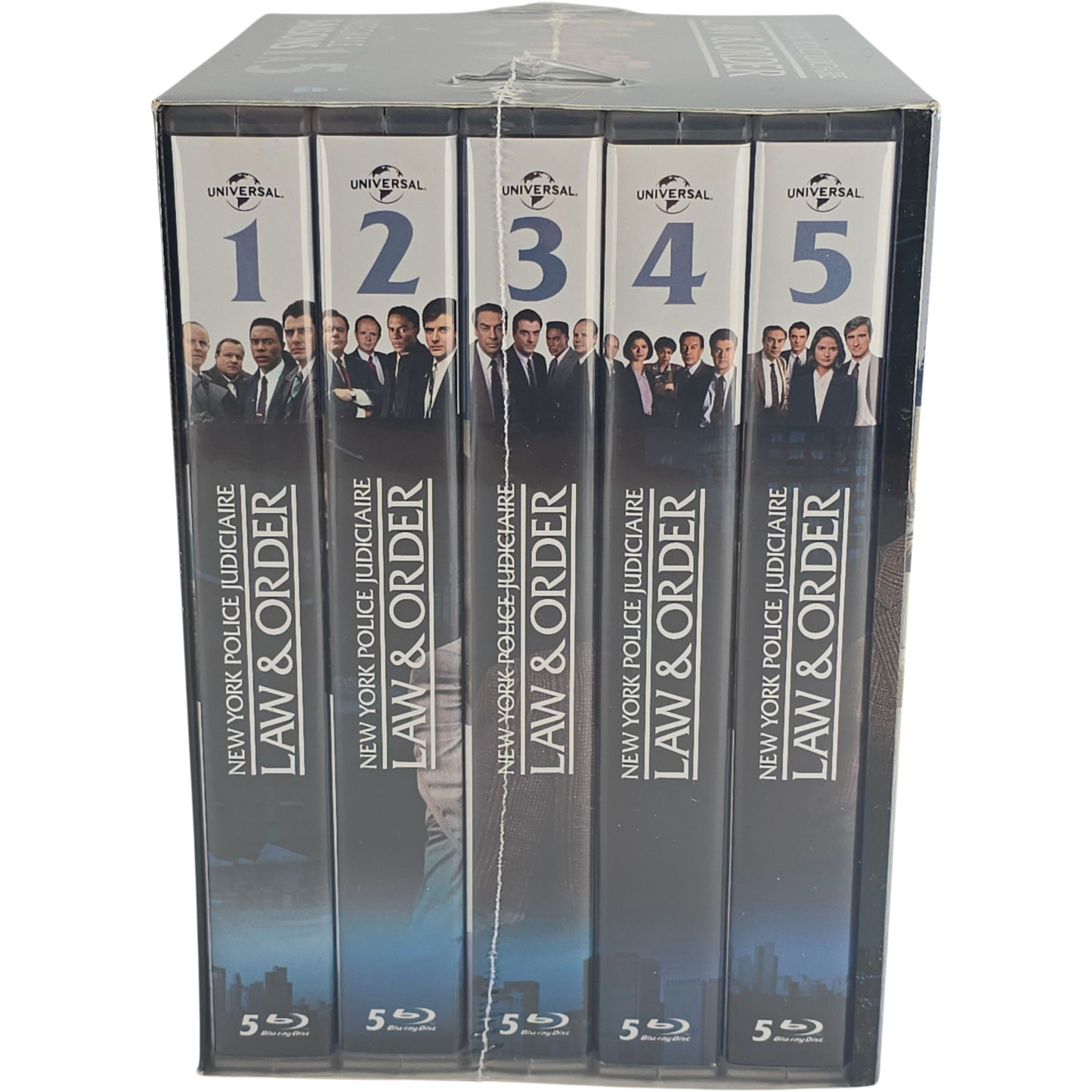Law And Order 25 X Blu-ray New York Police Judiciaire L'Intégrale Saisons 1 à 5 Zone B