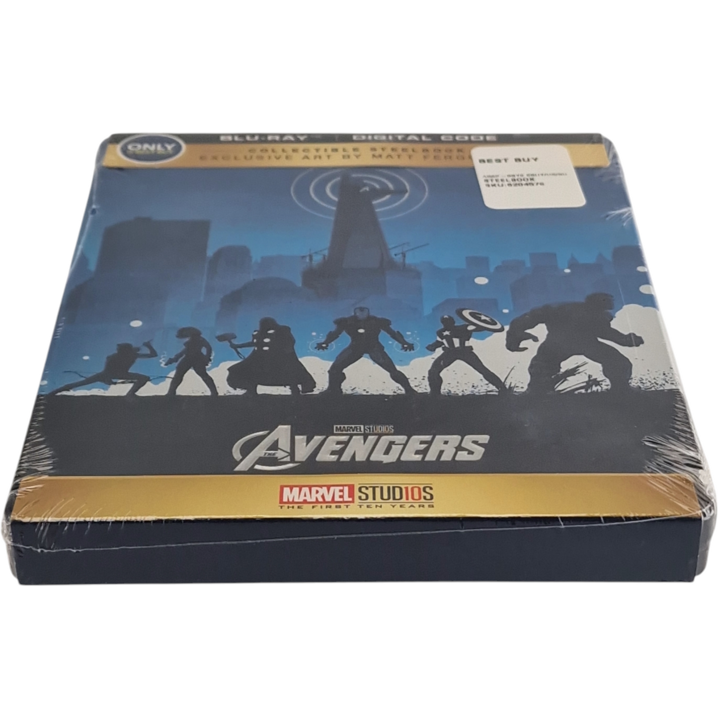 The Avengers Blu-ray SteelBook Titre Débossé Best Buy Robert Downey Jr.2018 A Zone