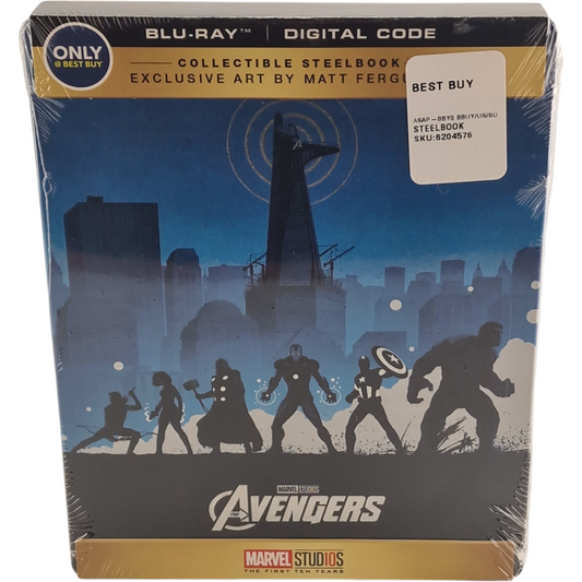 The Avengers - SteelBook Blu-ray - Visuel 2