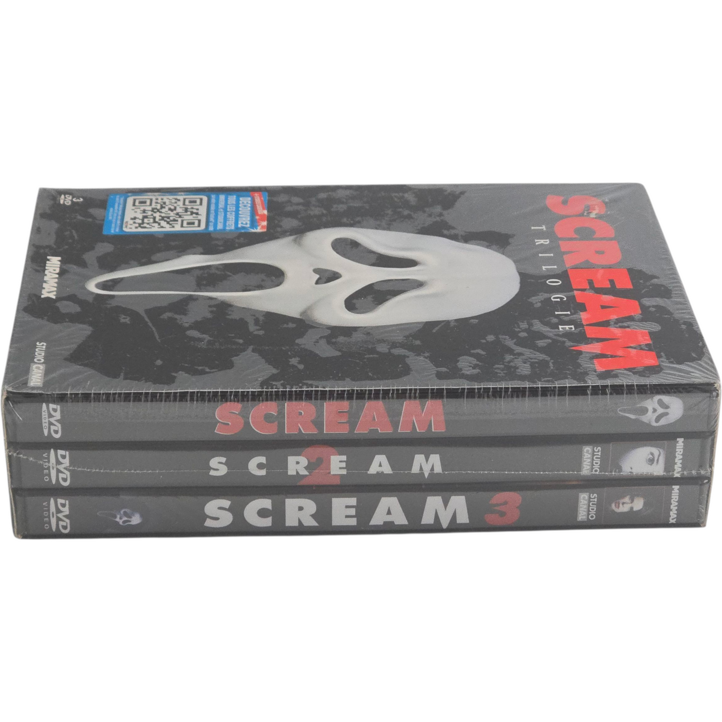 Scream - Coffret - Scream 1 + Scream 2 + Scream 3 David Arquette  DVD Zone B