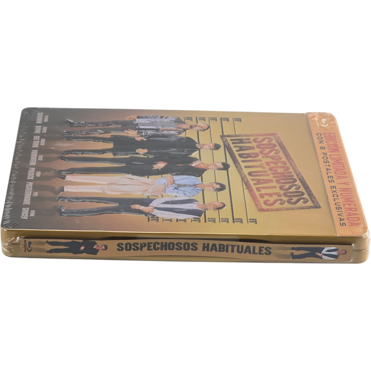 The Usual Suspects Steelbook Débossé Blu-ray Futurepak ltd 1500 EX numérotéé B
