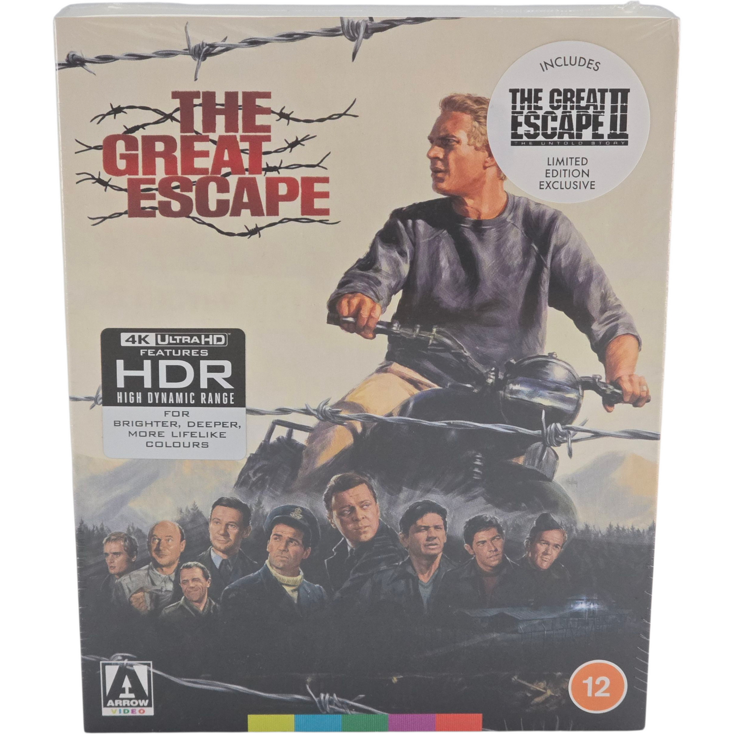 La Grande Évasion (1963) + The Great Escape II (1988) 4K Ultra HD + Blu-ray VO