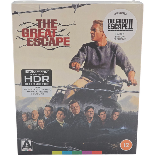 La Grande Évasion (1963) + The Great Escape II (1988) 4K Ultra HD + Blu-ray VO
