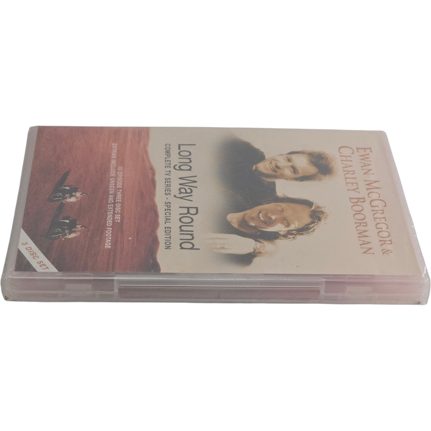 Long Way Round 3 x DVD Saison 1 Ewan McGregor, Charley Boorman Zone 2