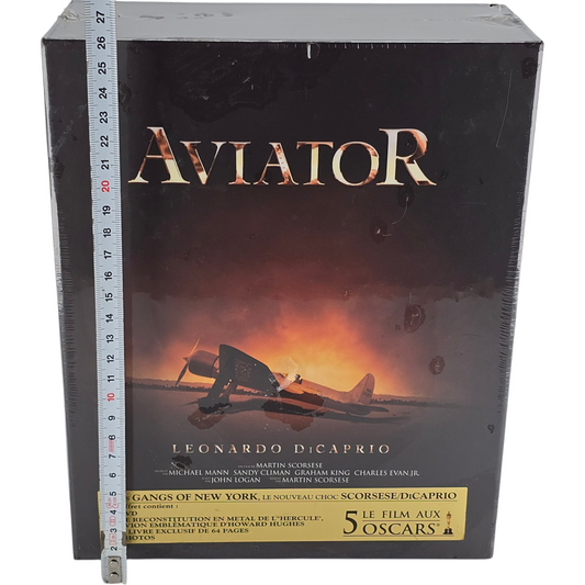 The Aviator - Coffret SteelBook 3 DVD Super Collector - livre et maquette métal