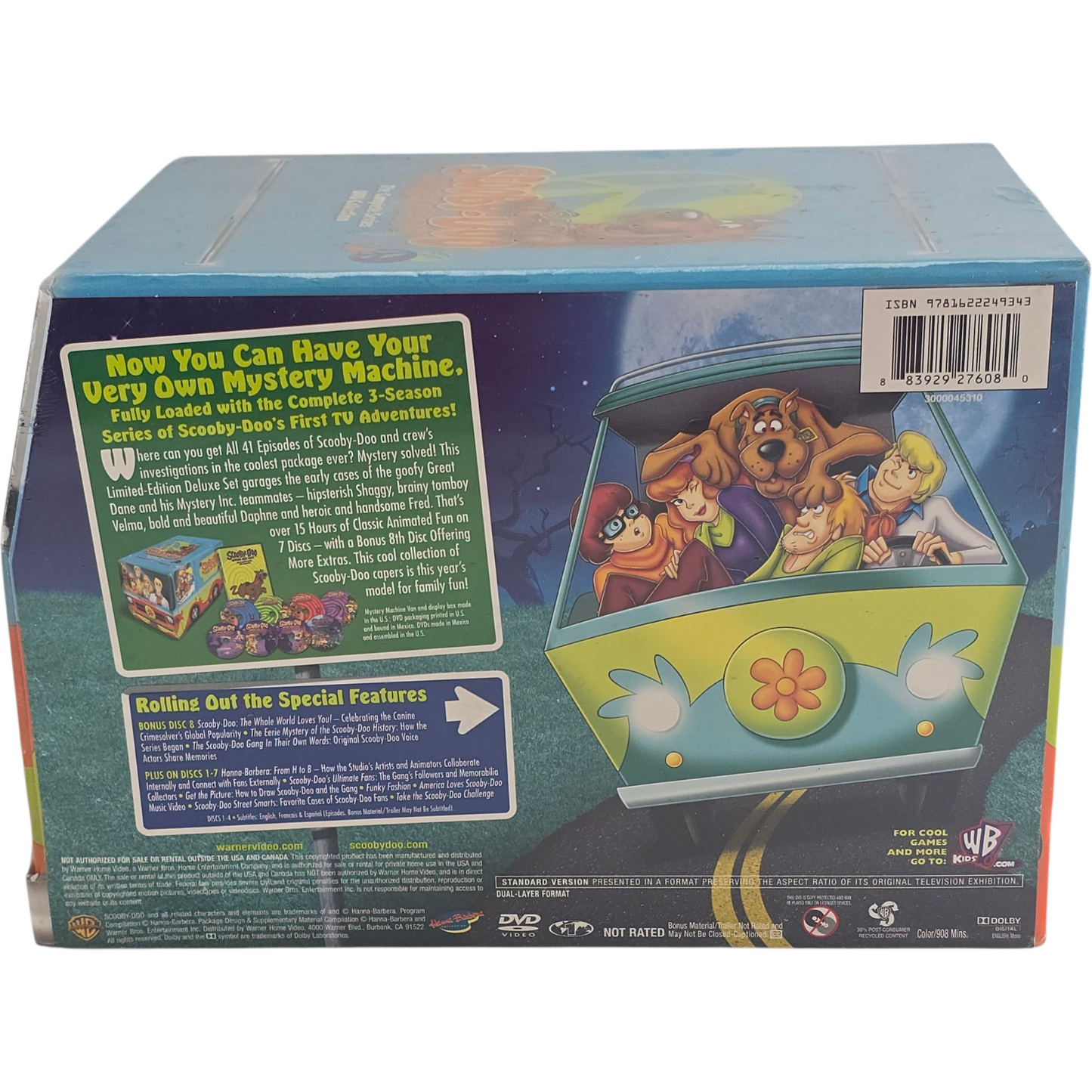 Scooby-Doo, Where Are You! DVD (3 saisons – 41 épisodes) Zone A US Import