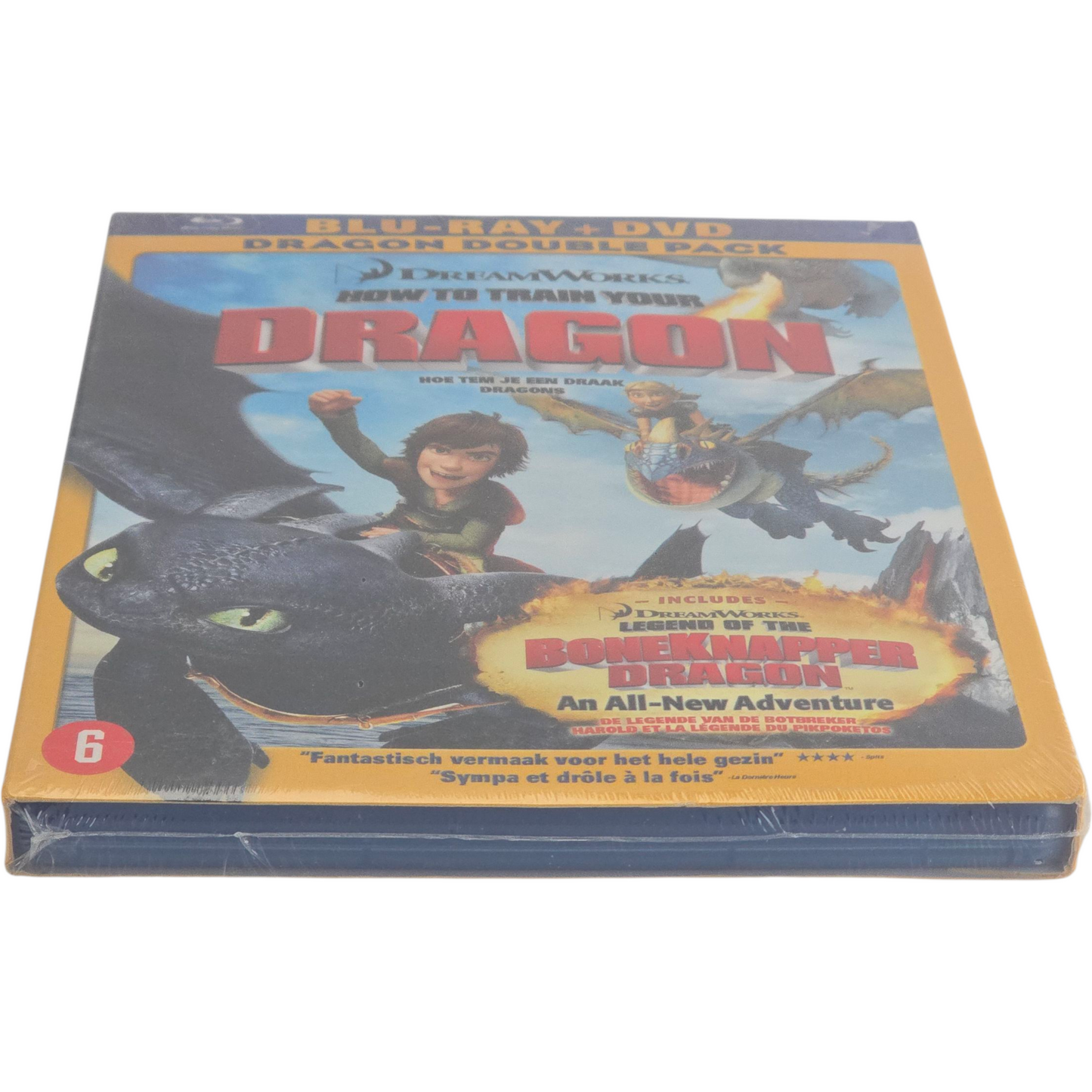 Dragons Blu-ray + DVD Combo 2 Disques Jay Gérard Butler Dreamworks Zone B