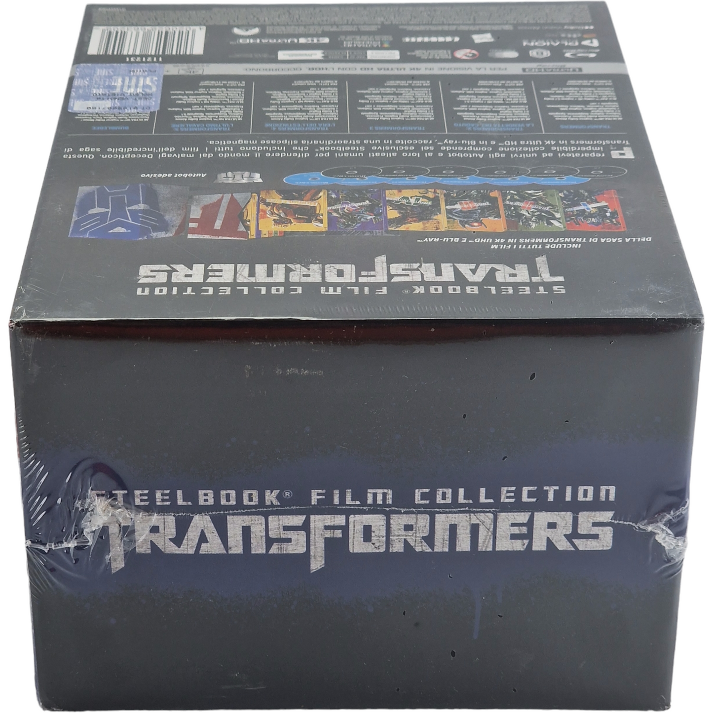 Transformers - Steelbook : 4K Ultra HD+Blu-ray 6-Film Coffret Collection Zone B