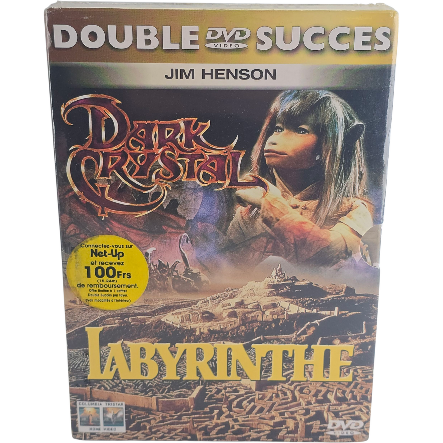 Dark Crystal + Labyrinthe Coffret Double DVD Édition Collector Region 2  David Bowie