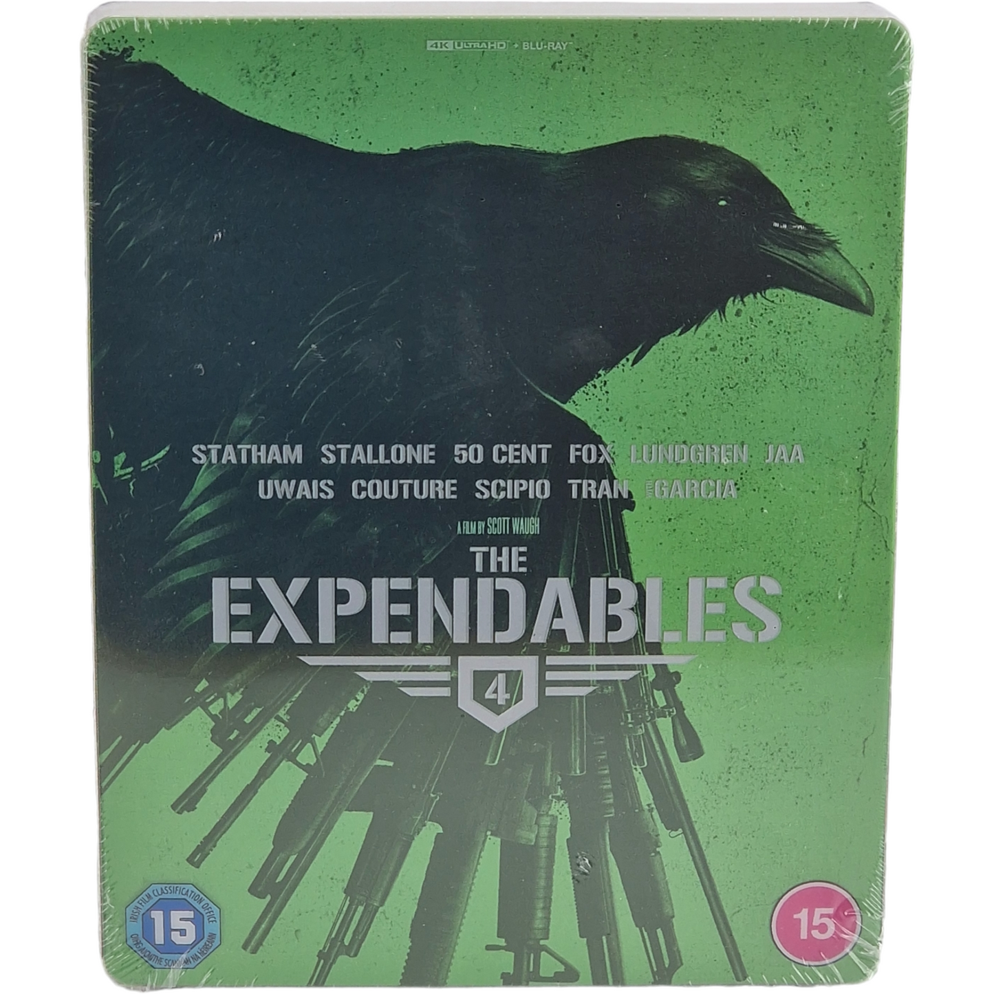 The Expendables 4 Steelbook 4K Ultra HD + Blu-ray Édition limitée 2023 Zone B