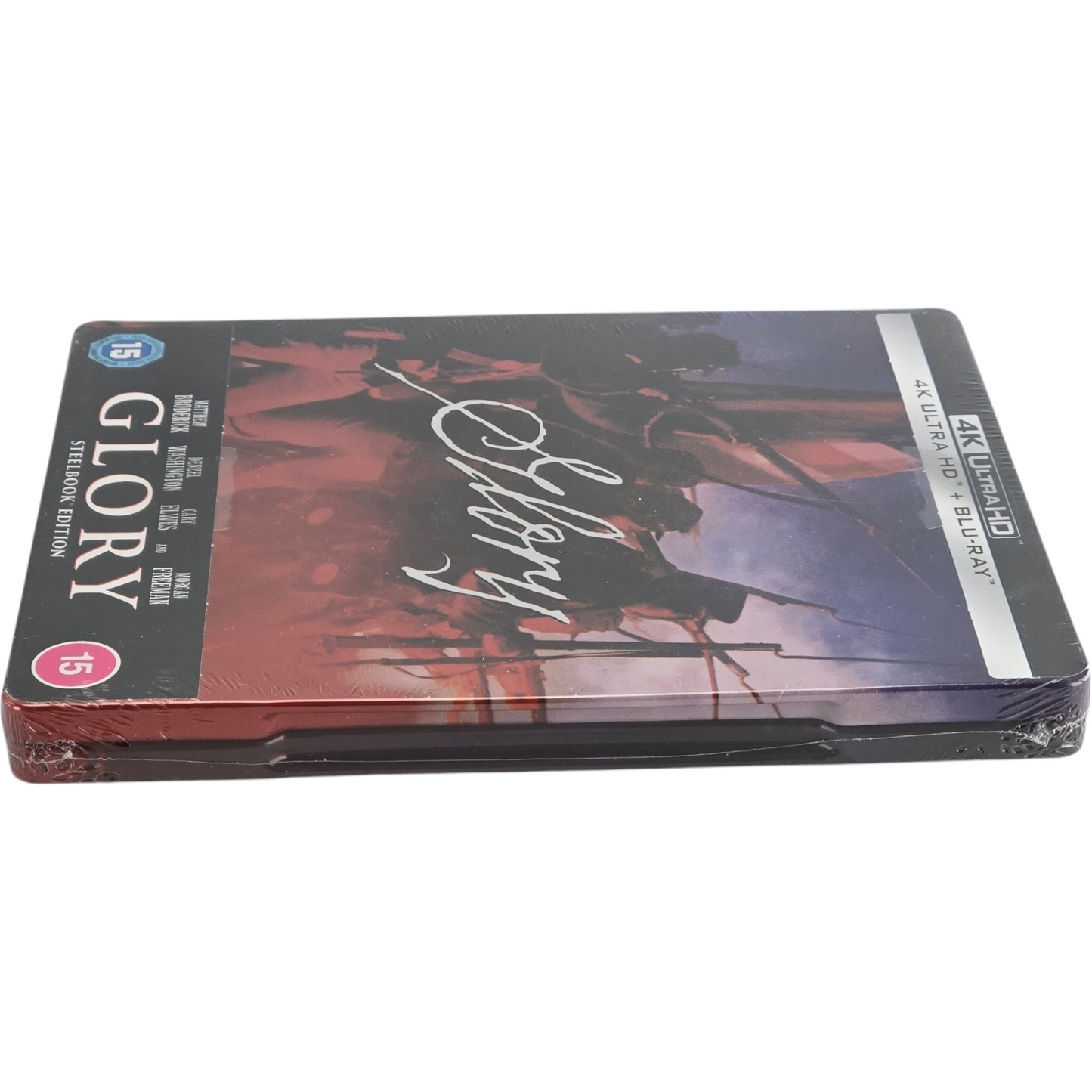 Glory 1989 Steelbook 4K Ultra HD + Blu-ray Édition limitée Denzel Washington B
