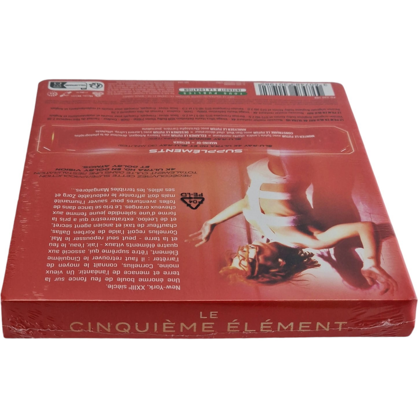 Le Cinquième Élément  Édition limitée Steelbook 4 K UHD + Blu-ray  Zone B