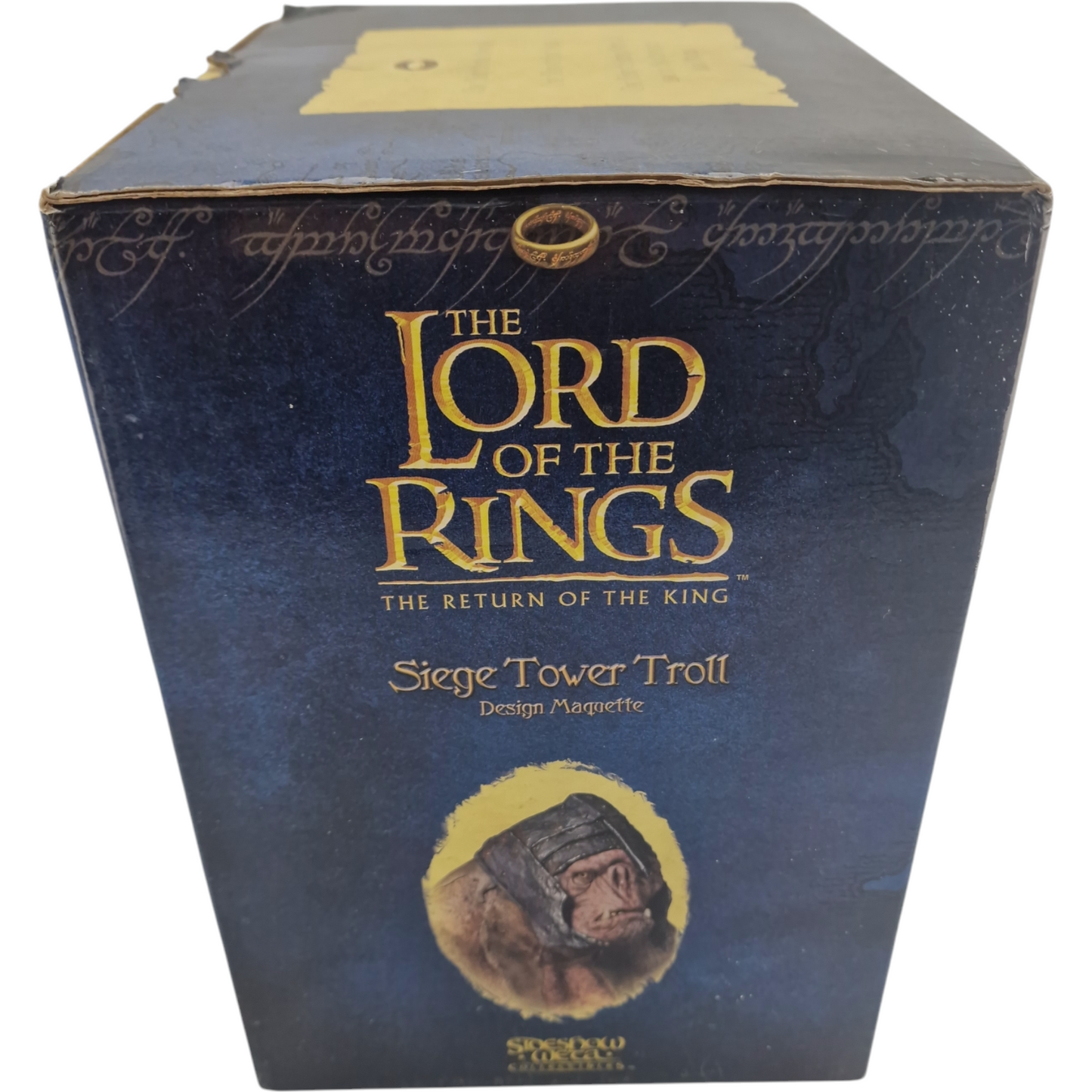 Seigneur des Anneaux Buste Polystone Siege Tower Troll Sideshow Weta  3000 Ex