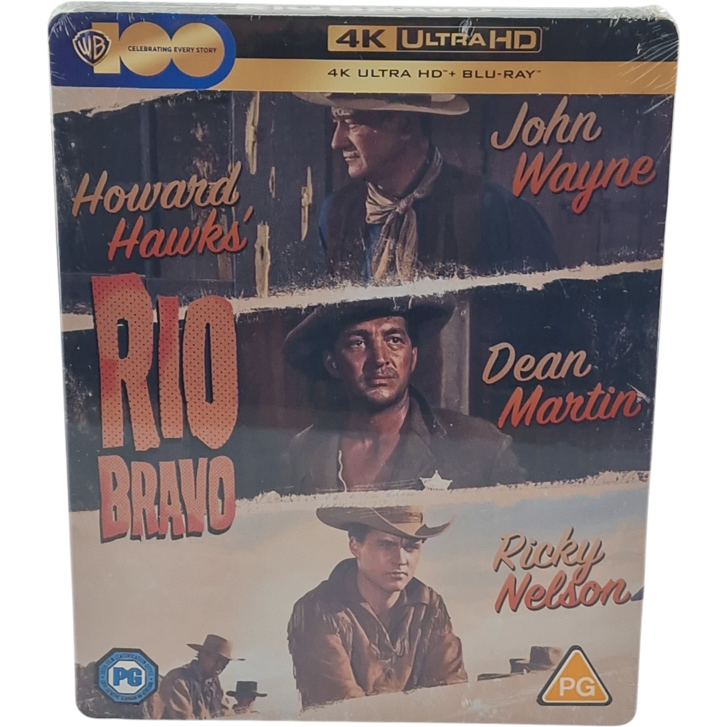 Rio Bravo SteelBook 4K Ultra HD+Blu-ray édi limitée John Wayne, Dean Martin B