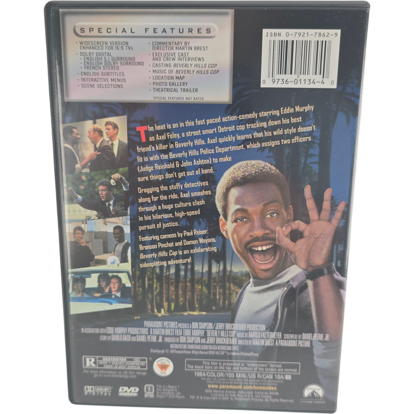 Beverly Hills Cop - The Complete Line Up DVD 3 Films Zone 1 US Import
