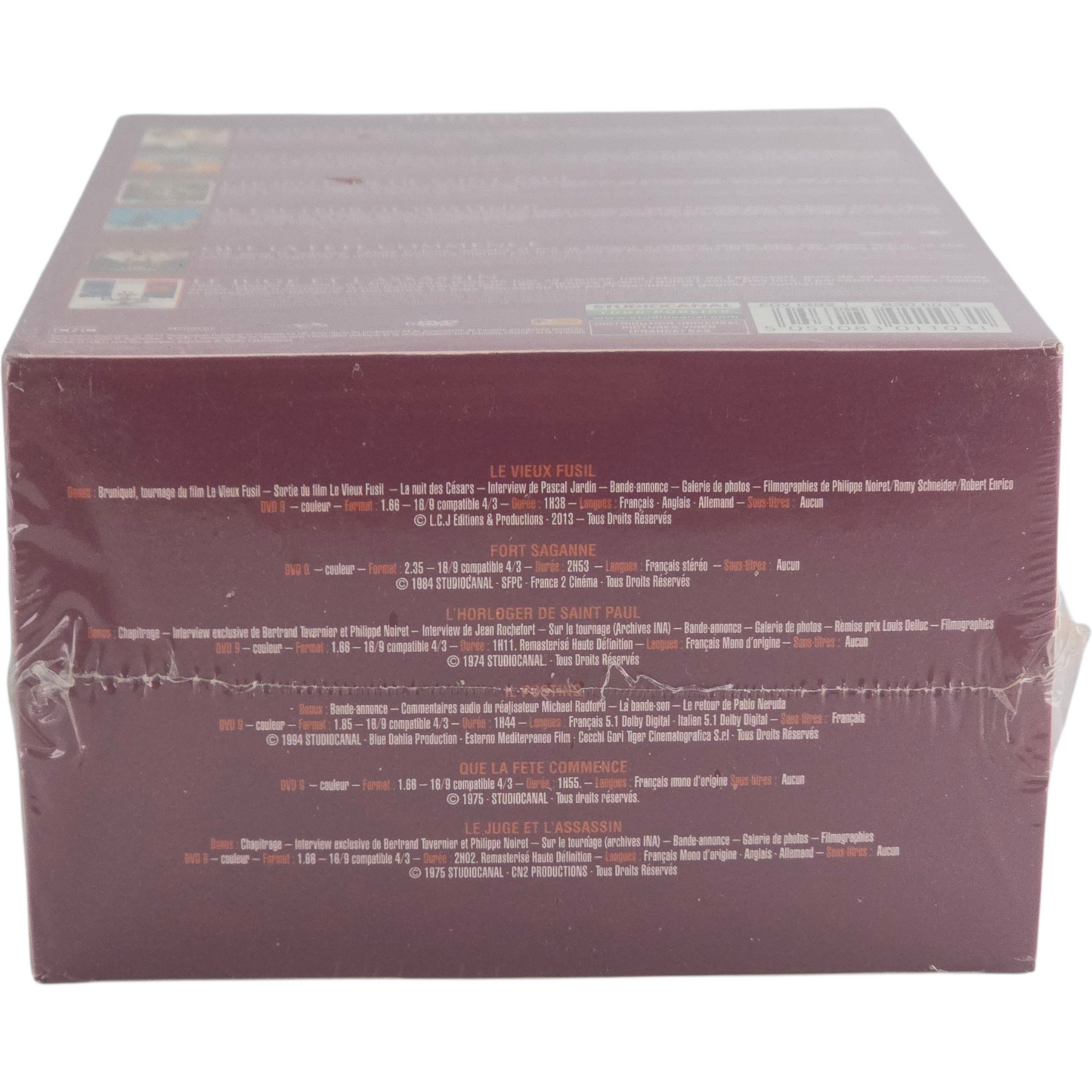 Philippe Noiret Collection 6 Films DVD Coffret cartonné   DVD Zone B