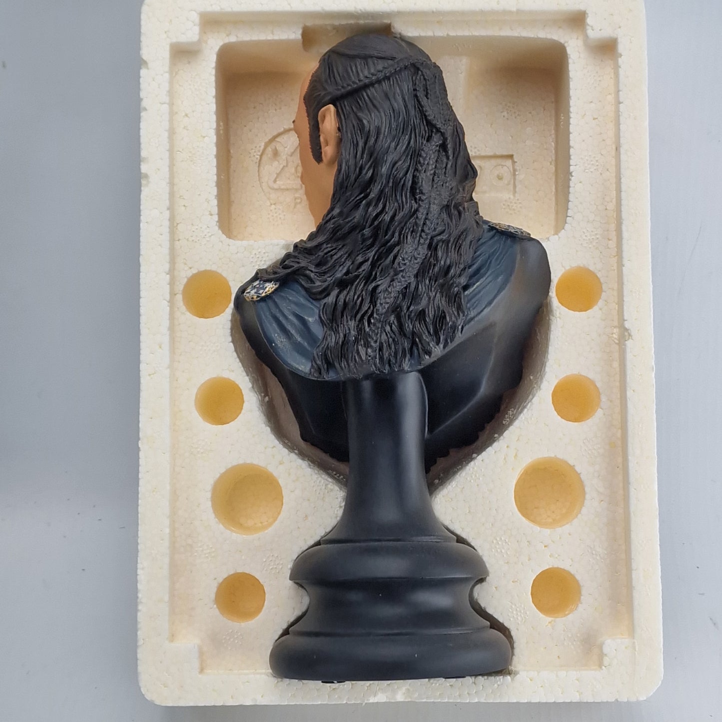 Seigneur des Anneaux Buste Resine Lord Elrond Sideshow Weta 3000 Ex Polystone 1/4