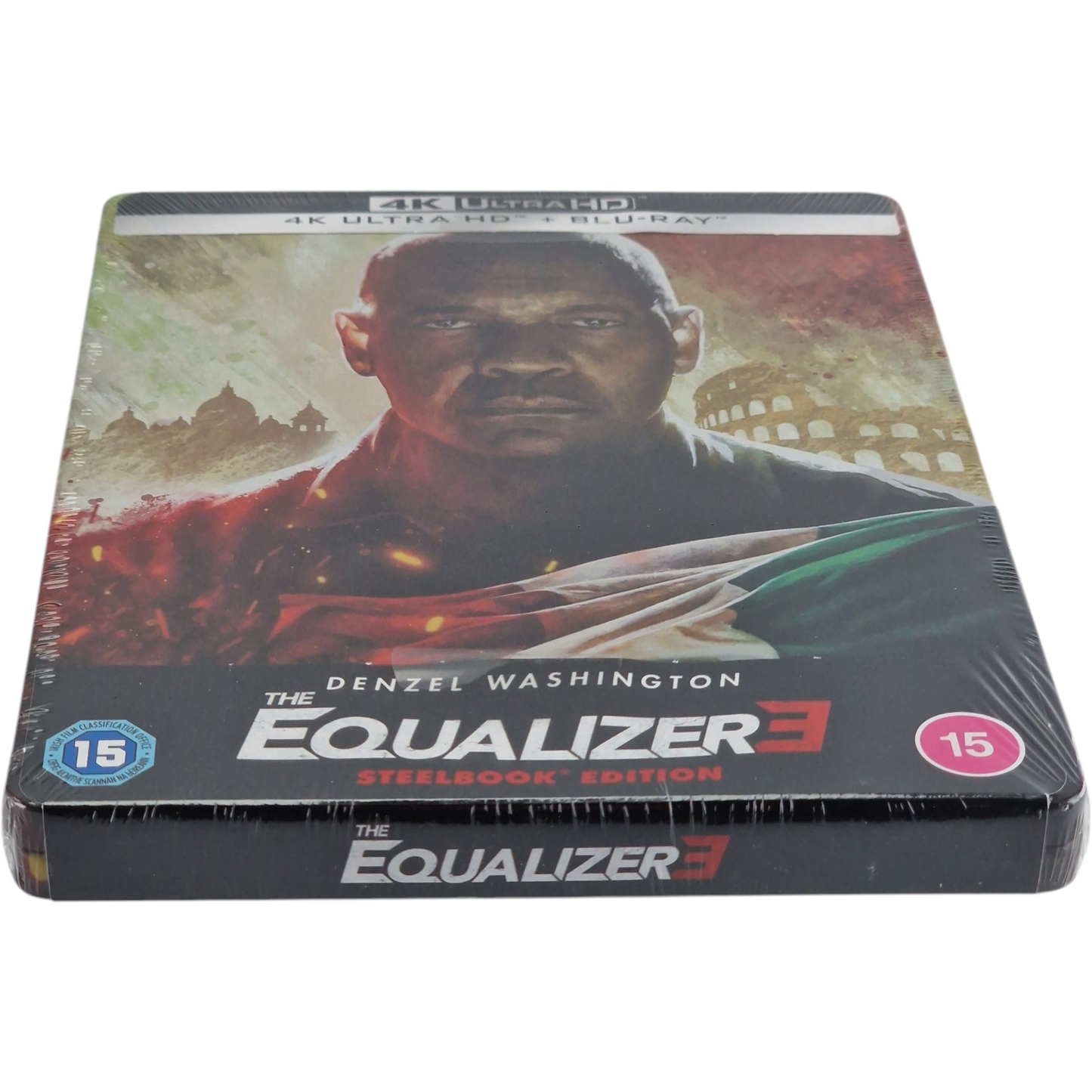 The Equalizer 3 SteelBook 4K Ultra HD + Blu-ray Denzel Washington limité Libre