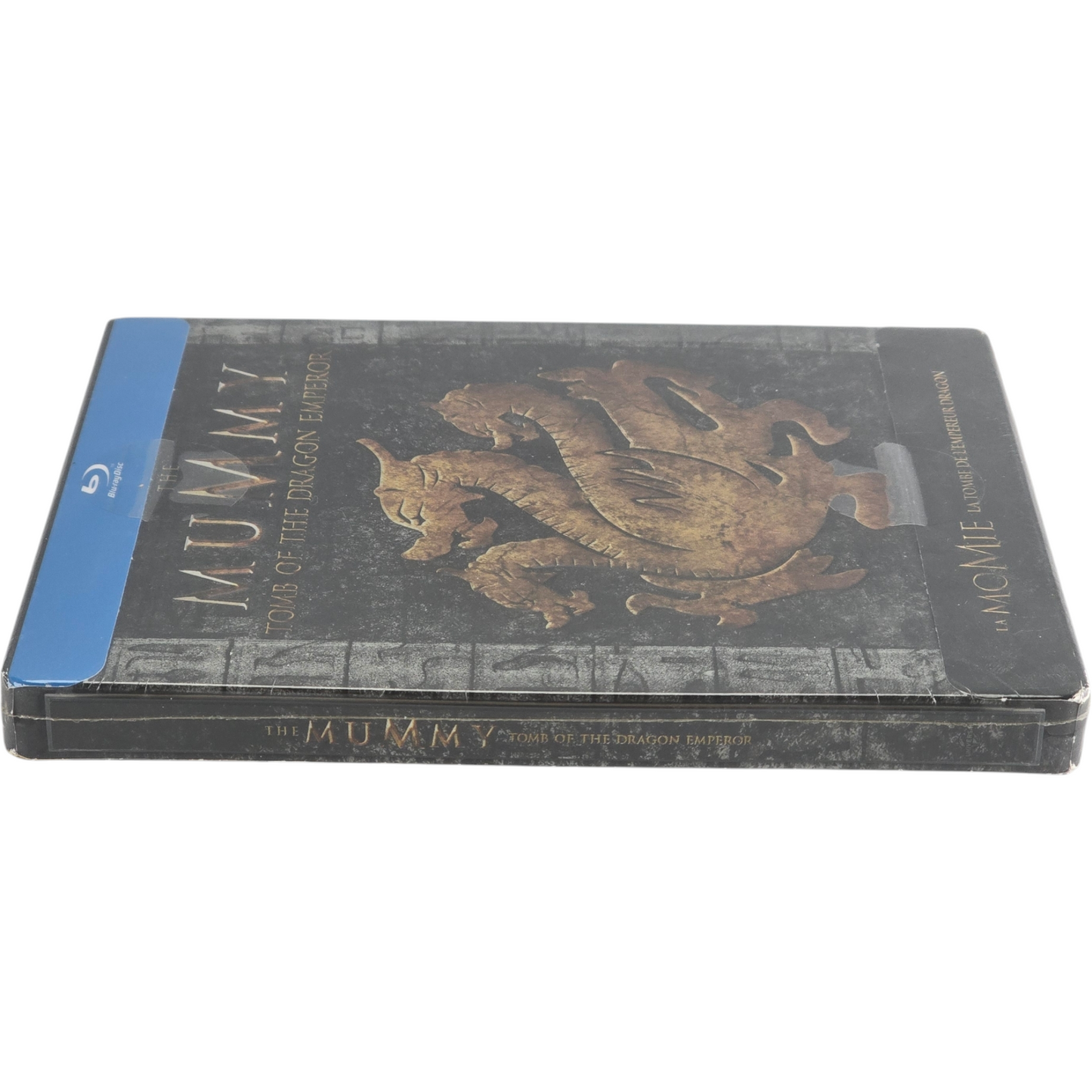 La Momie : Le tombeau de l'empereur Dragon SteelBook Débossé Brendan Fraser B