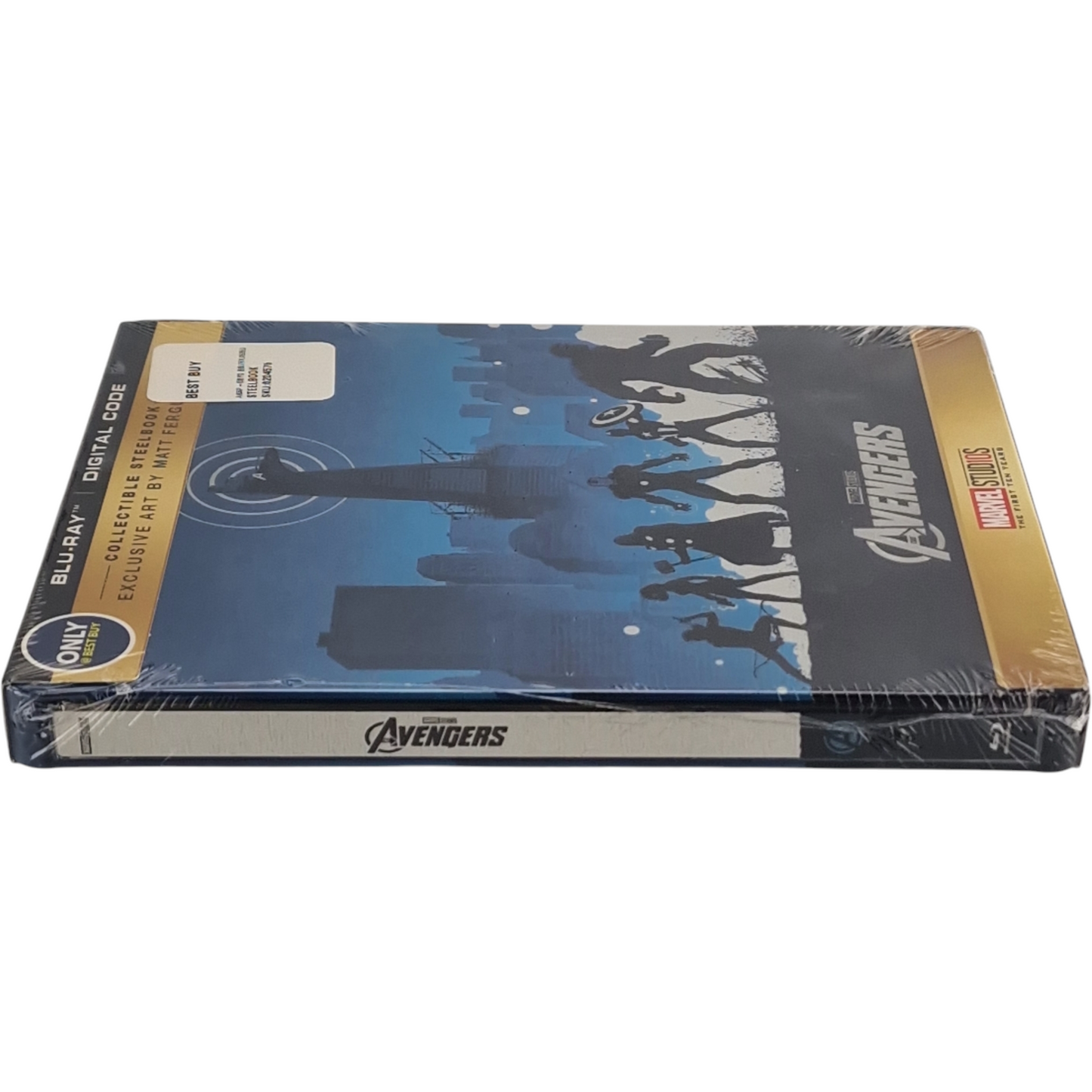 The Avengers Blu-ray SteelBook Titre Débossé Best Buy Robert Downey Jr.2018 A Zone