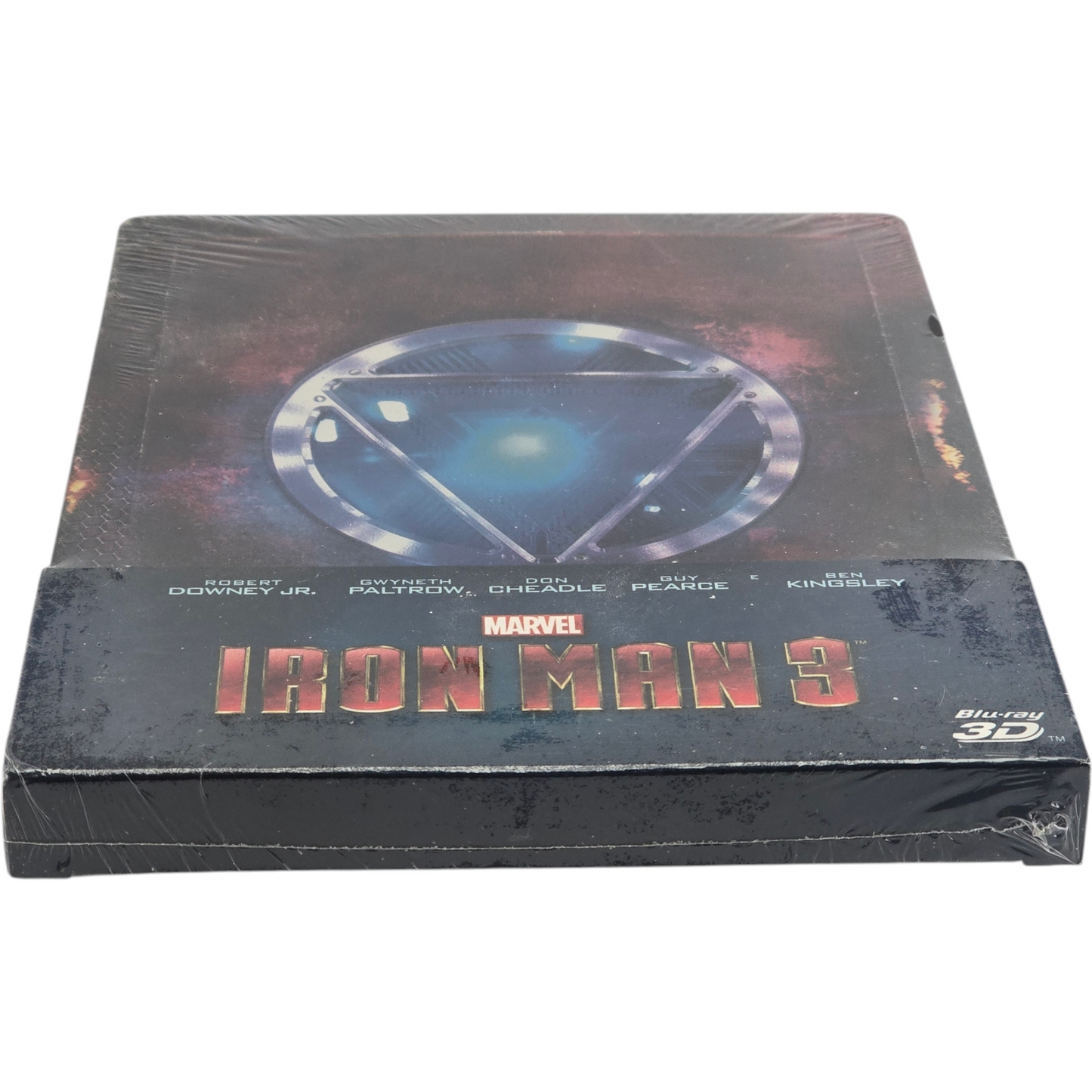 Iron Man 3 Blu-ray SteelBook Blu-ray 3D + Blu-ray Edit limitée 2013 Région Libre