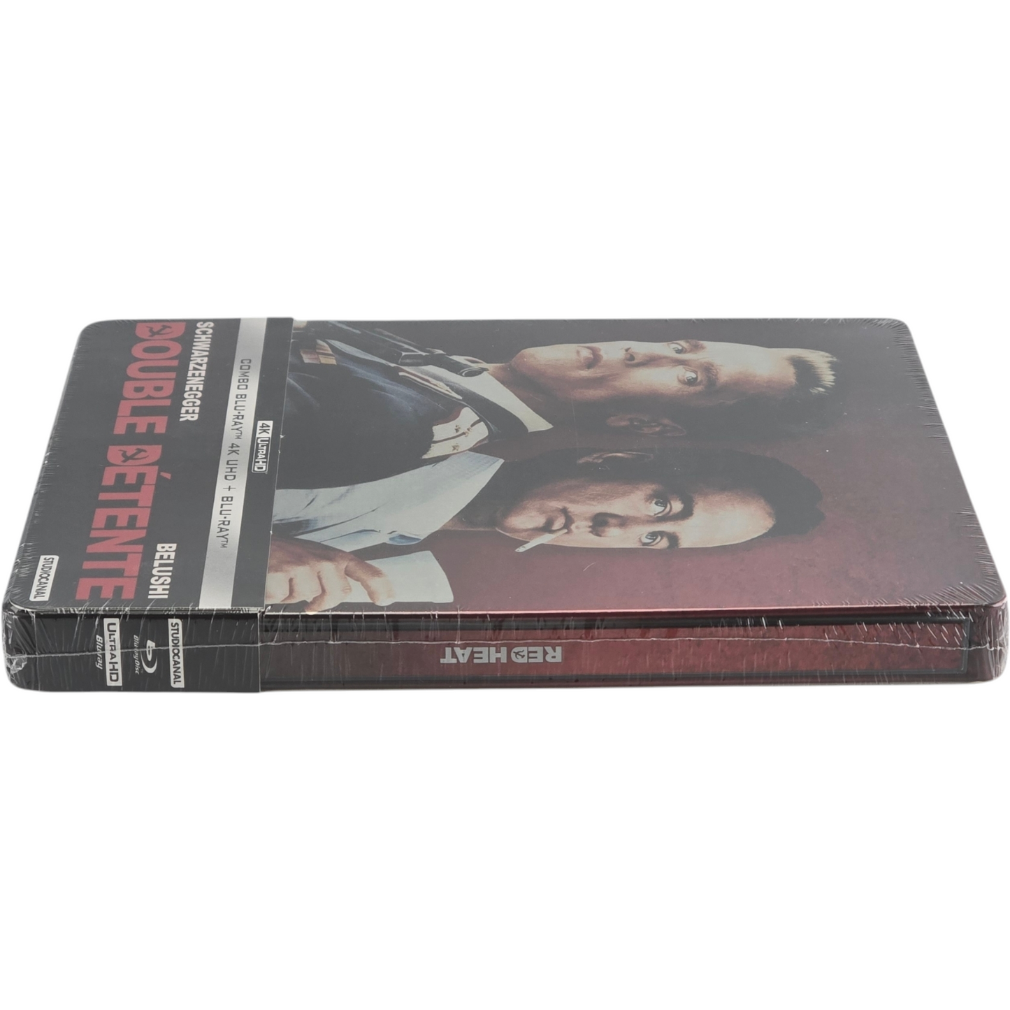 Red Heat Double détente SteelBook 4 K Ultra HD +Blu-ray Schwarzenegger Belushi B