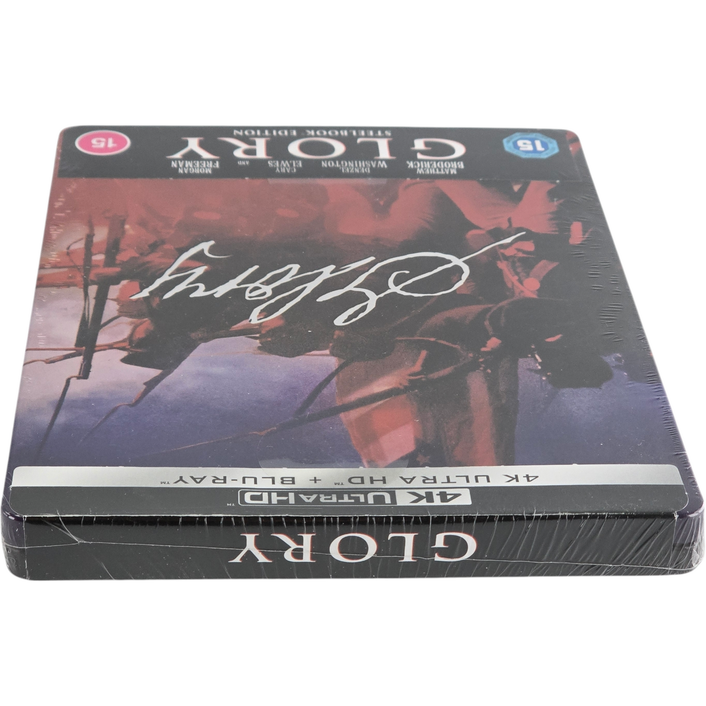 Glory 1989 Steelbook 4K Ultra HD + Blu-ray Édition limitée Denzel Washington B