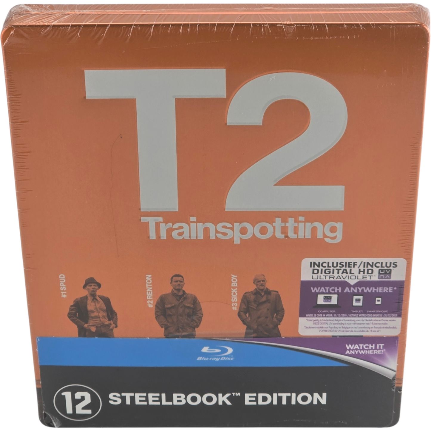 T2: Trainspotting Blu-ray SteelBook Débossé  Danny Boyle  Ewan McGregor Zone Libre