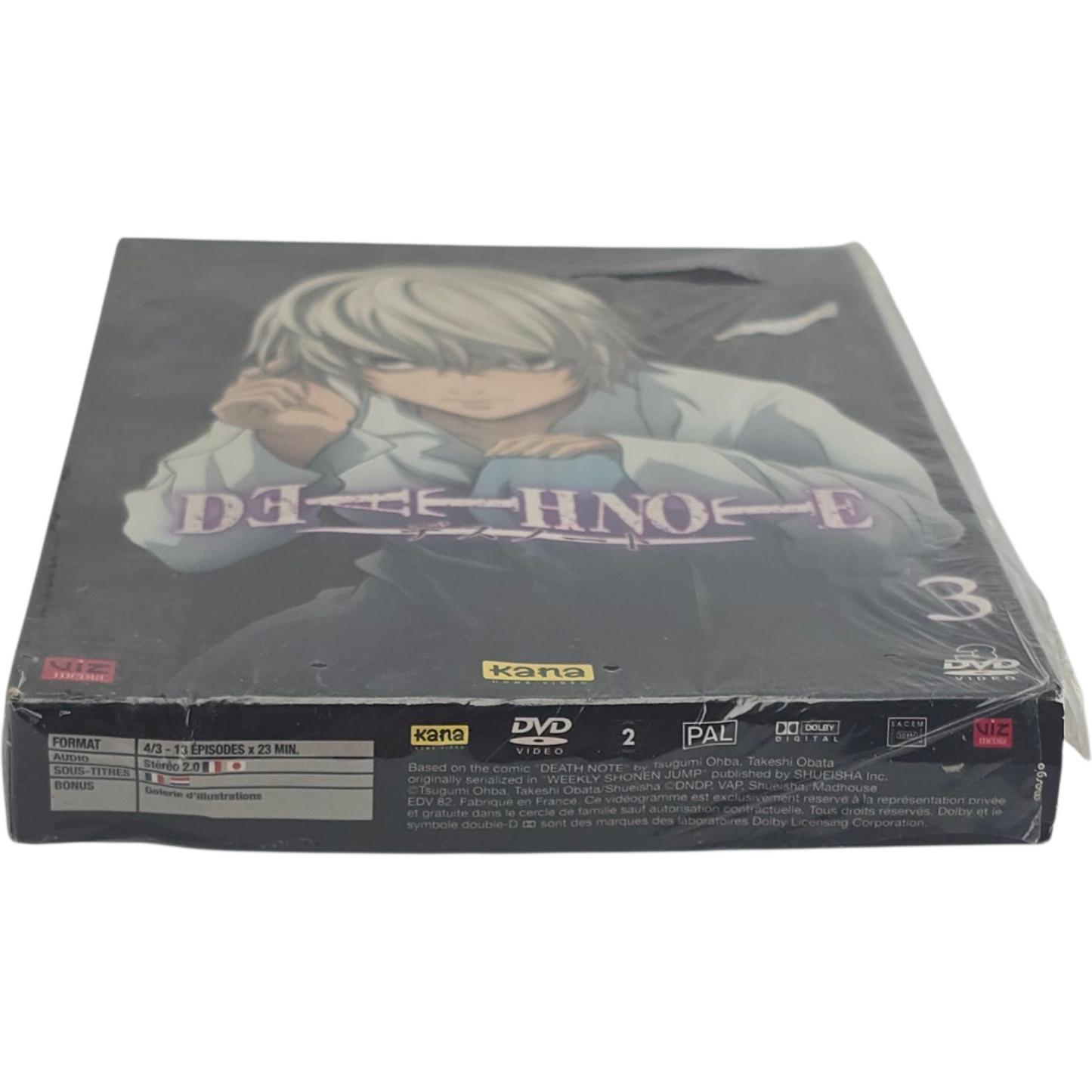 Death Note-Vol. 3 Coffret 3 DVD Tetsurô Araki Zone 2