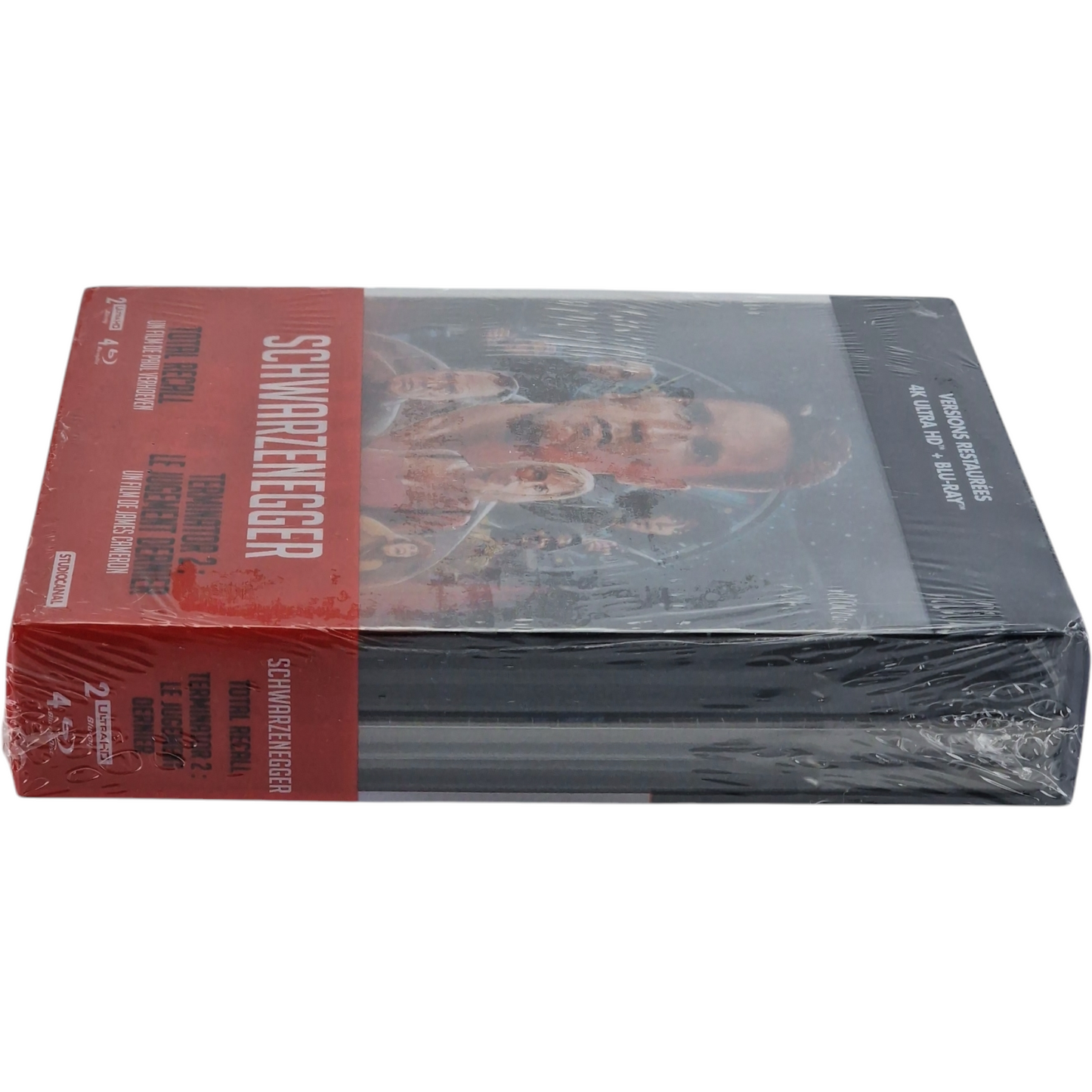 Terminator 2:Judgment Day + Total Recall SteelBook 4K Ultra HD + Blu-ray Zone B