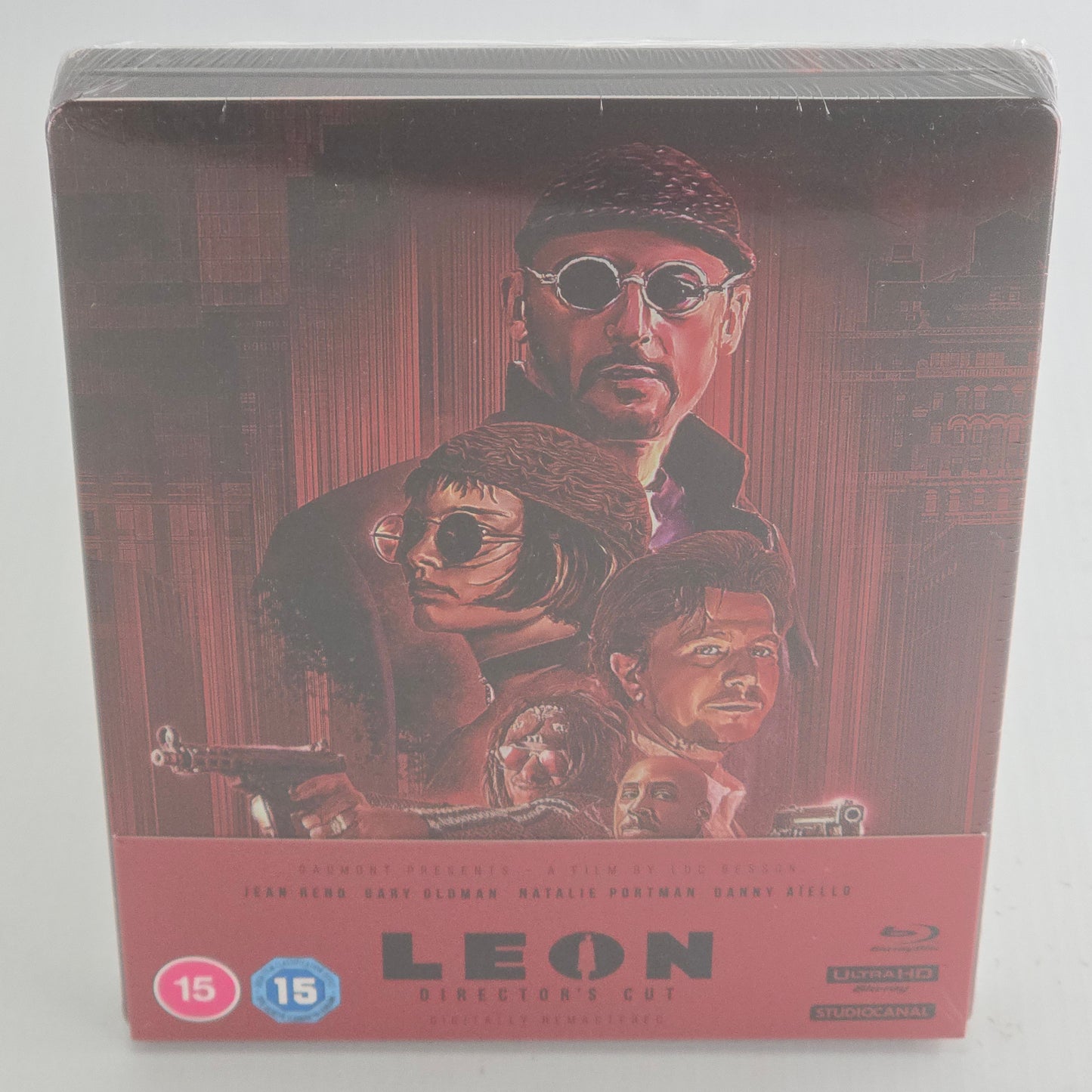 Leon Director's Cut 4K Ultra HD + Blu-ray SteelBook Zavvi Ltd Edt 600 Ex Zone B