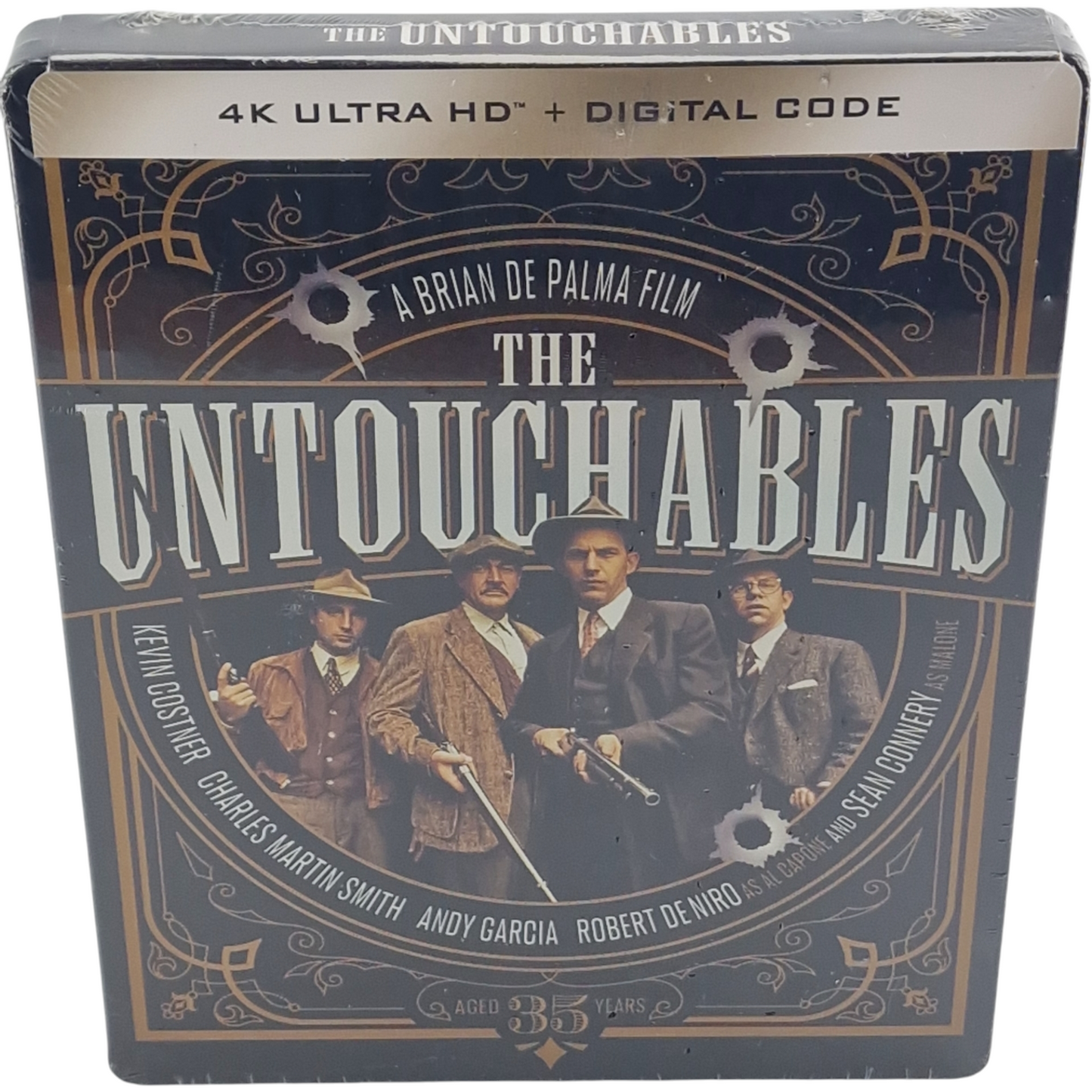Les Incorruptibles SteelBook 4K Ultra HD+Blu-ray Brian De Palma, Costner Libre