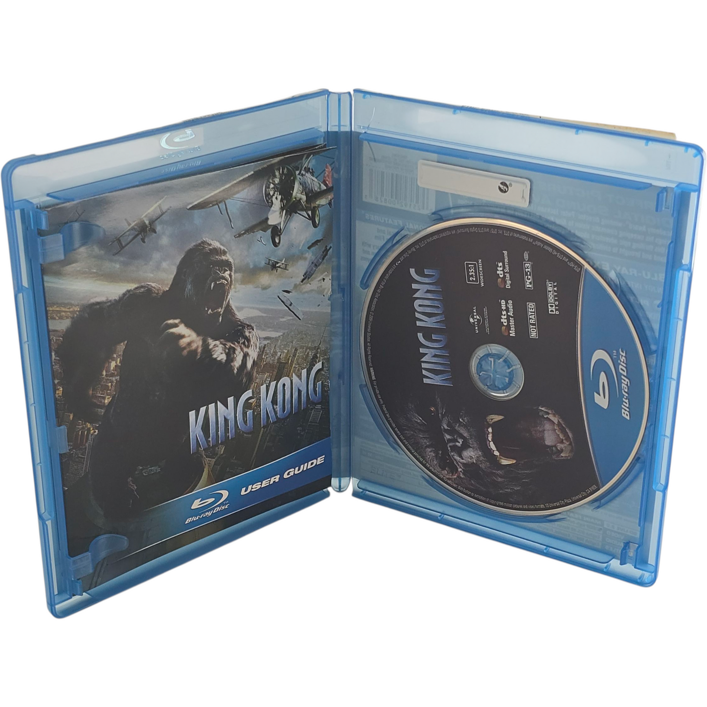 King Kong Blu-ray Peter Jackson Naomi Watts, Jack Black Zone A